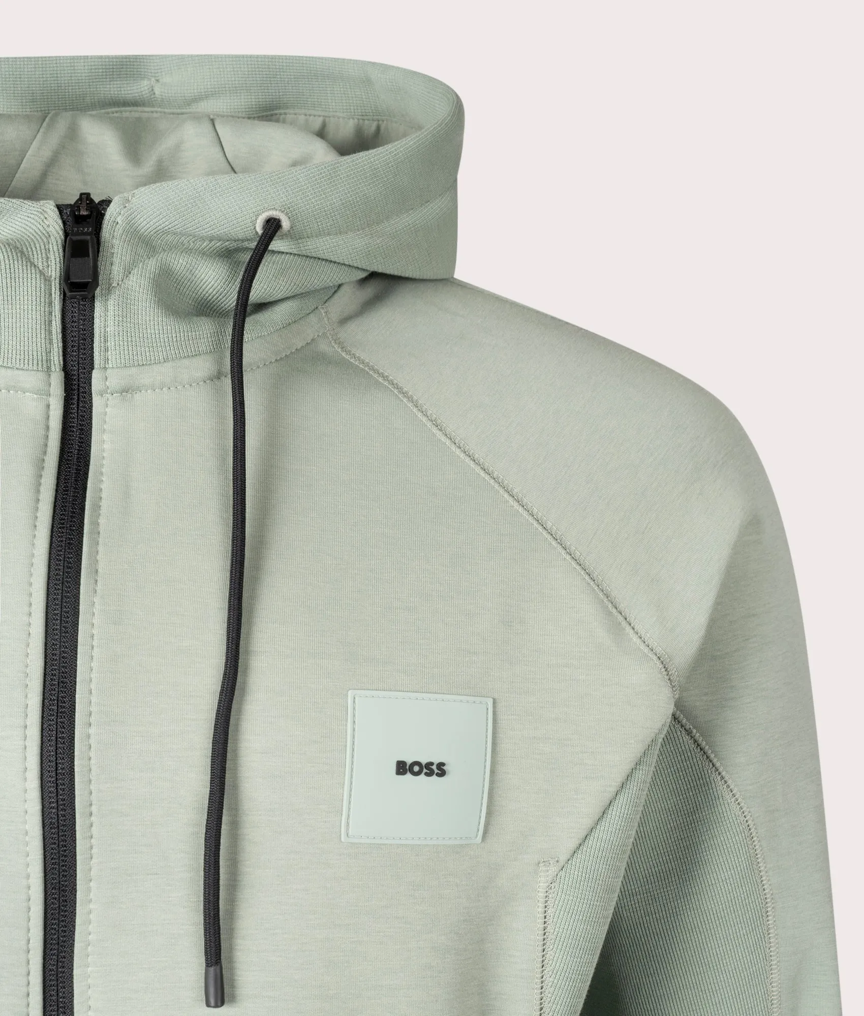 Zip Through Saggy Rib Hoodie sold by EQVVS product image thumbnail 2