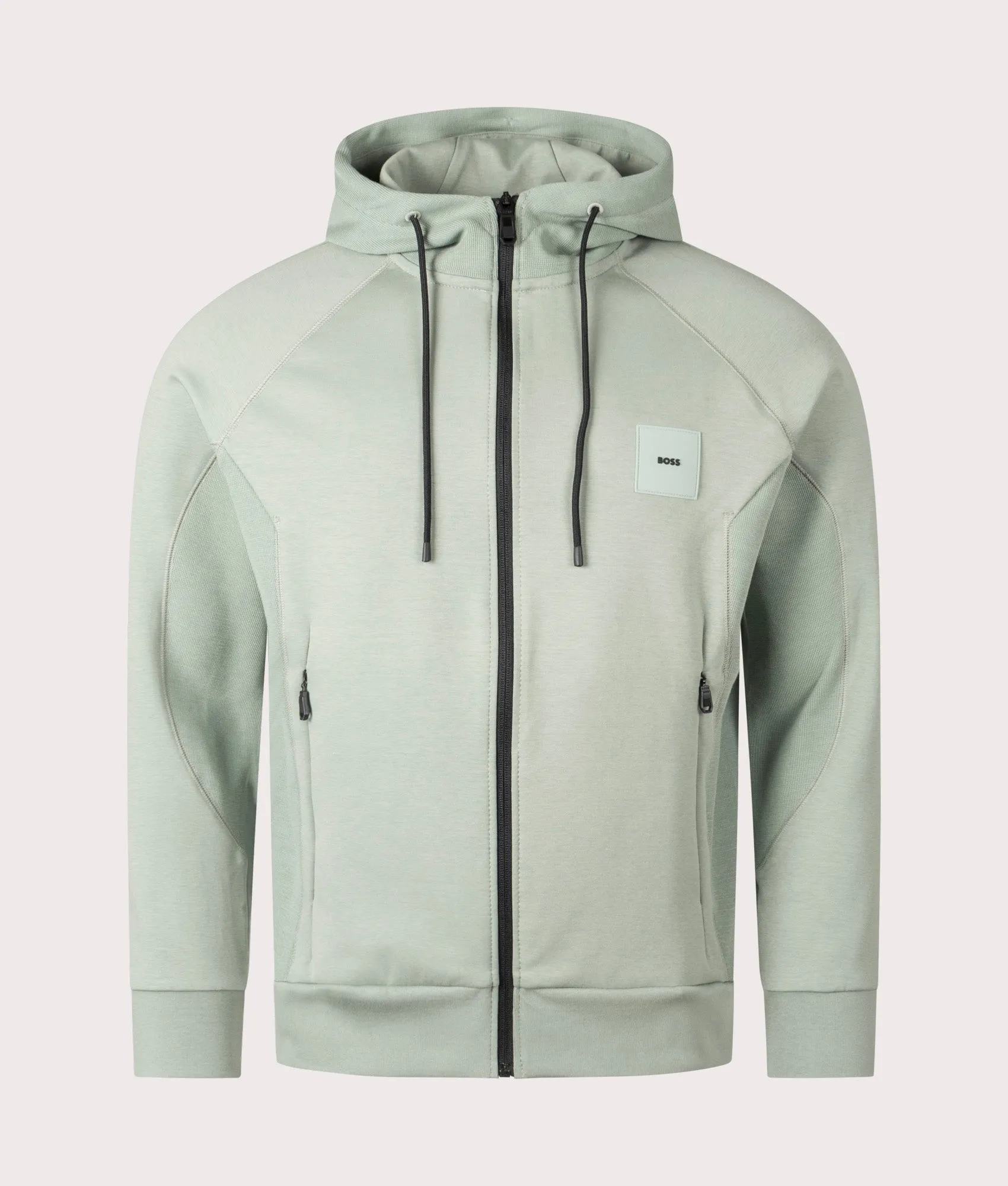 Zip Through Saggy Rib Hoodie sold by EQVVS