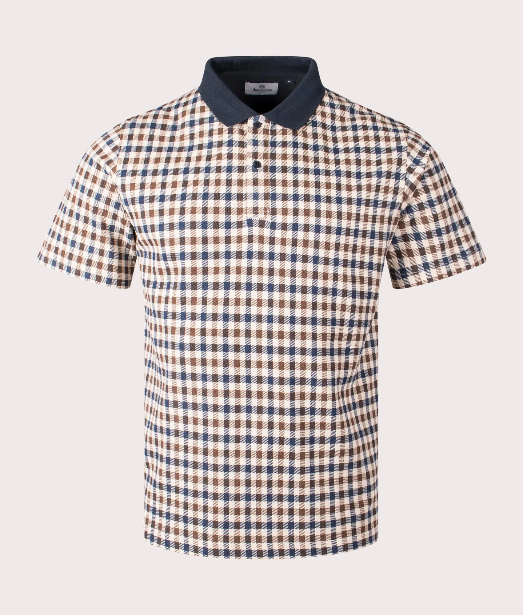 Iconic Club Check Polo Shirt sold by EQVVS