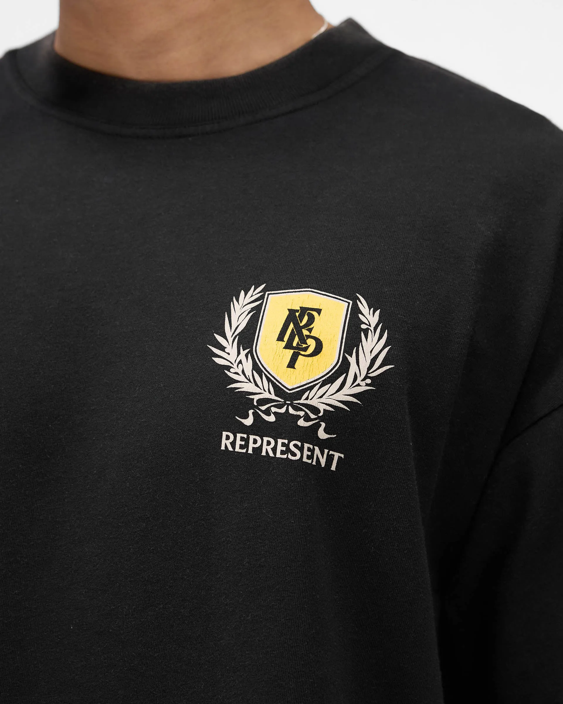 Crest T-Shirt sold by EQVVS product image thumbnail 4