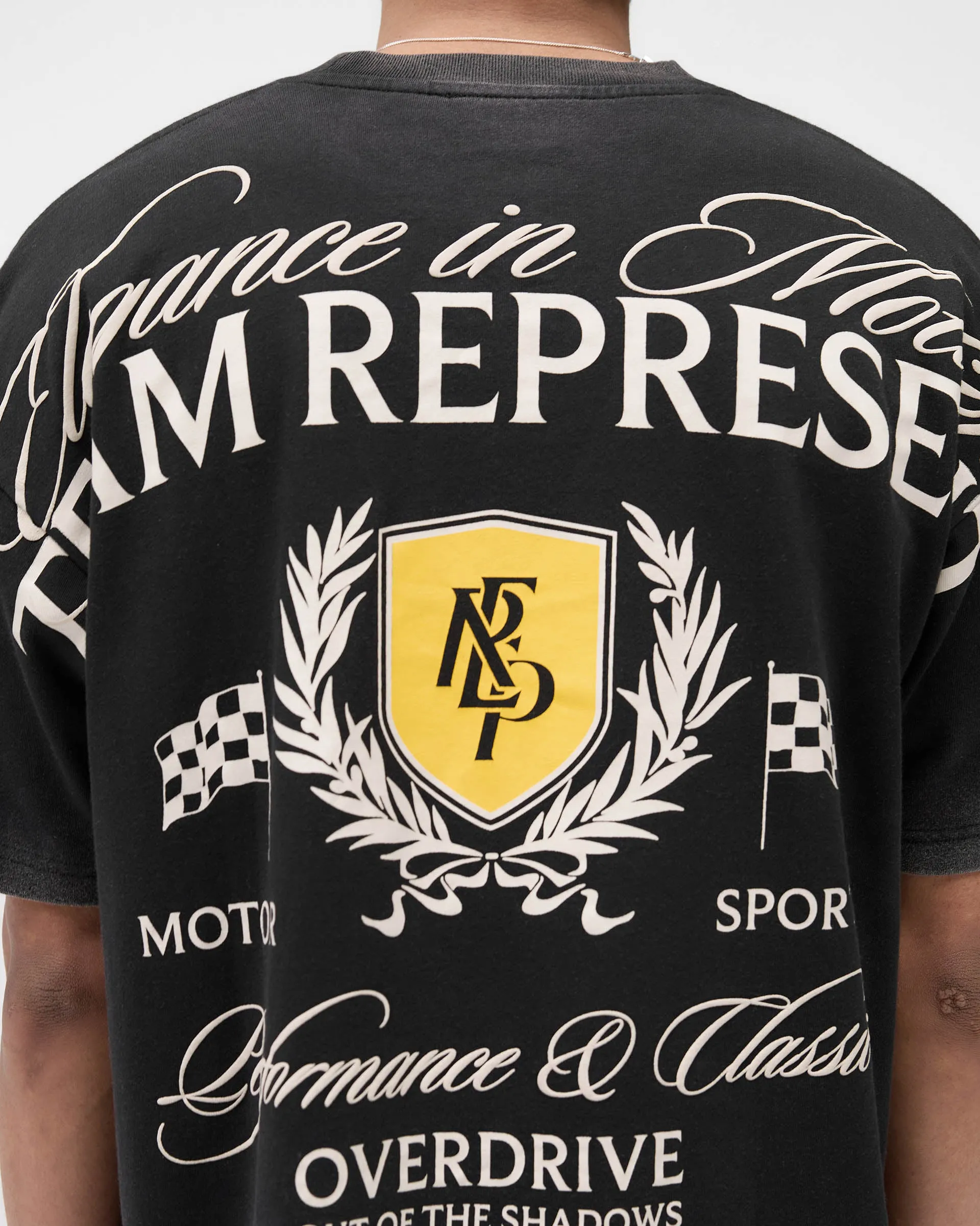 Crest T-Shirt sold by EQVVS product image thumbnail 3