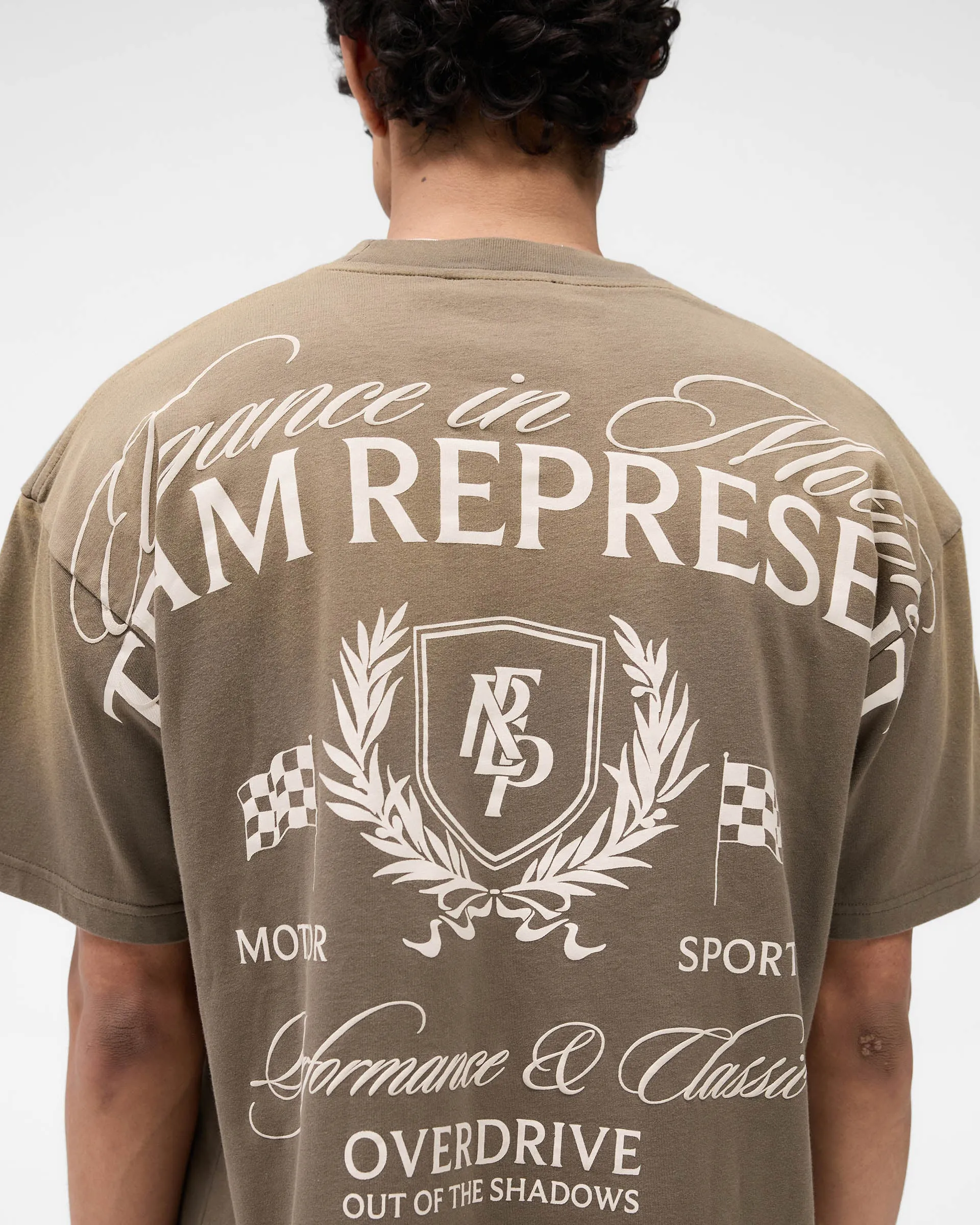 Crest T-Shirt sold by EQVVS product image thumbnail 3