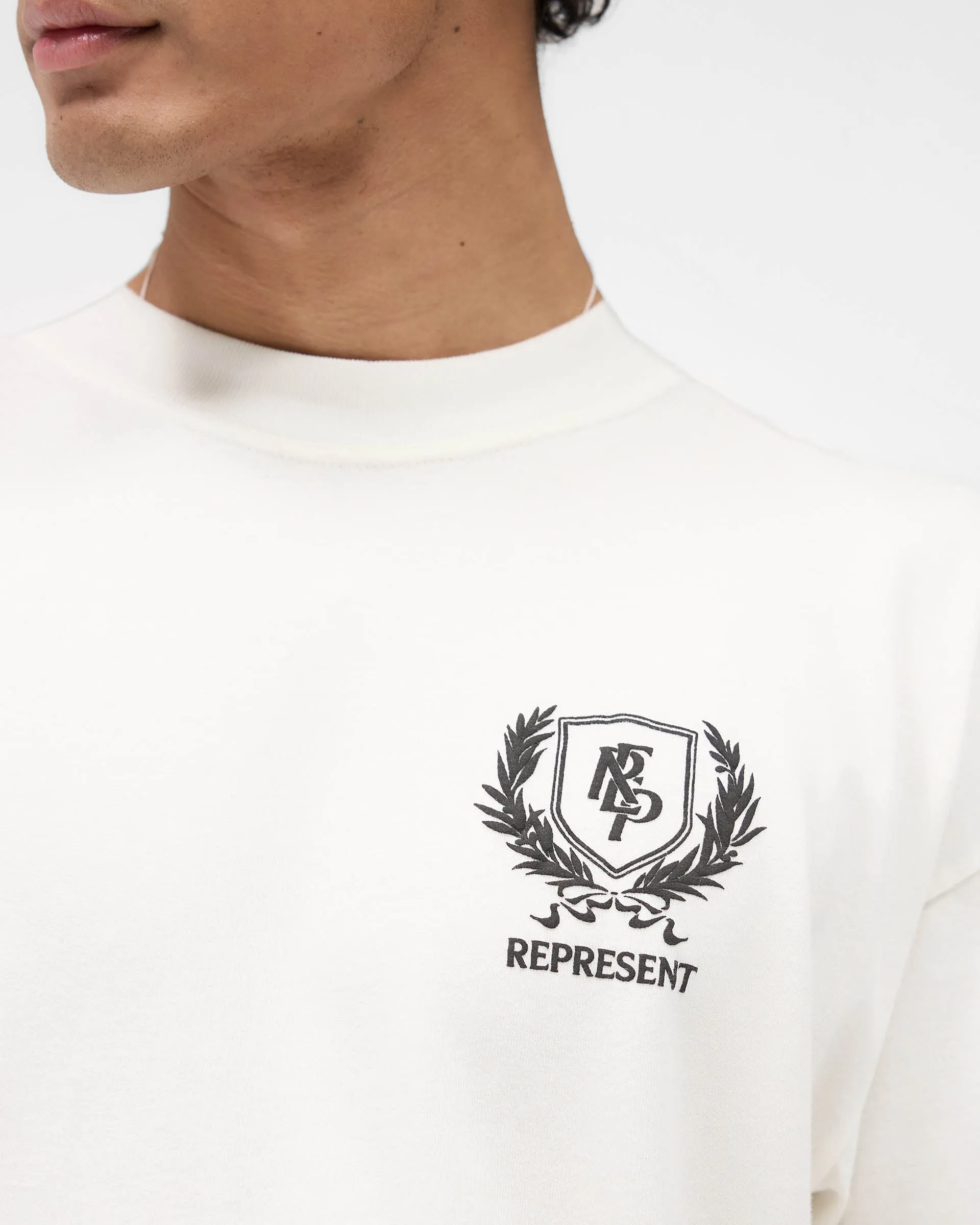 Crest T-Shirt sold by EQVVS product image thumbnail 4