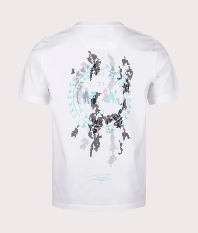 Camo Erosion T-Shirt sold by EQVVS