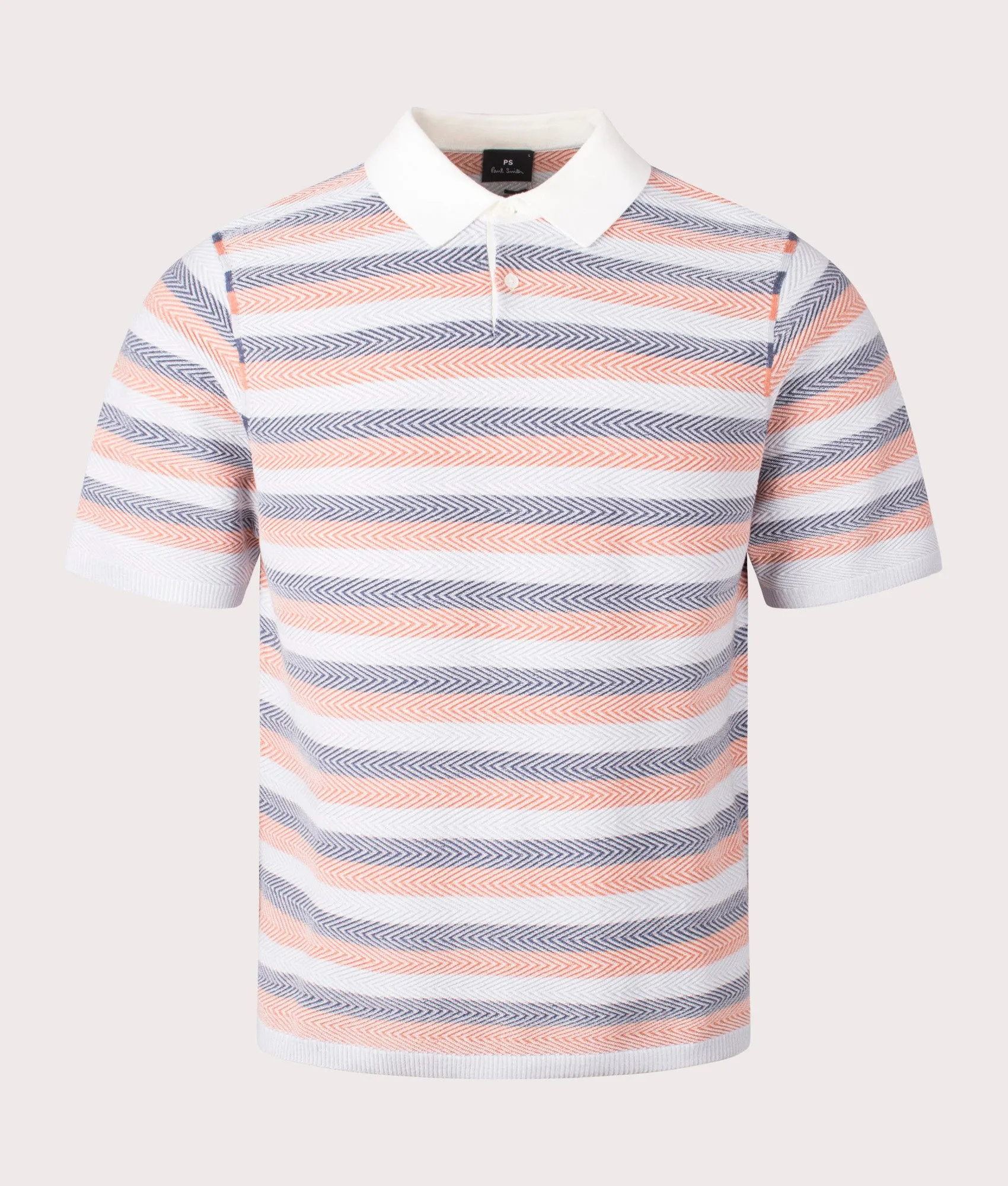 Striped Sweater Polo Shirt sold by EQVVS