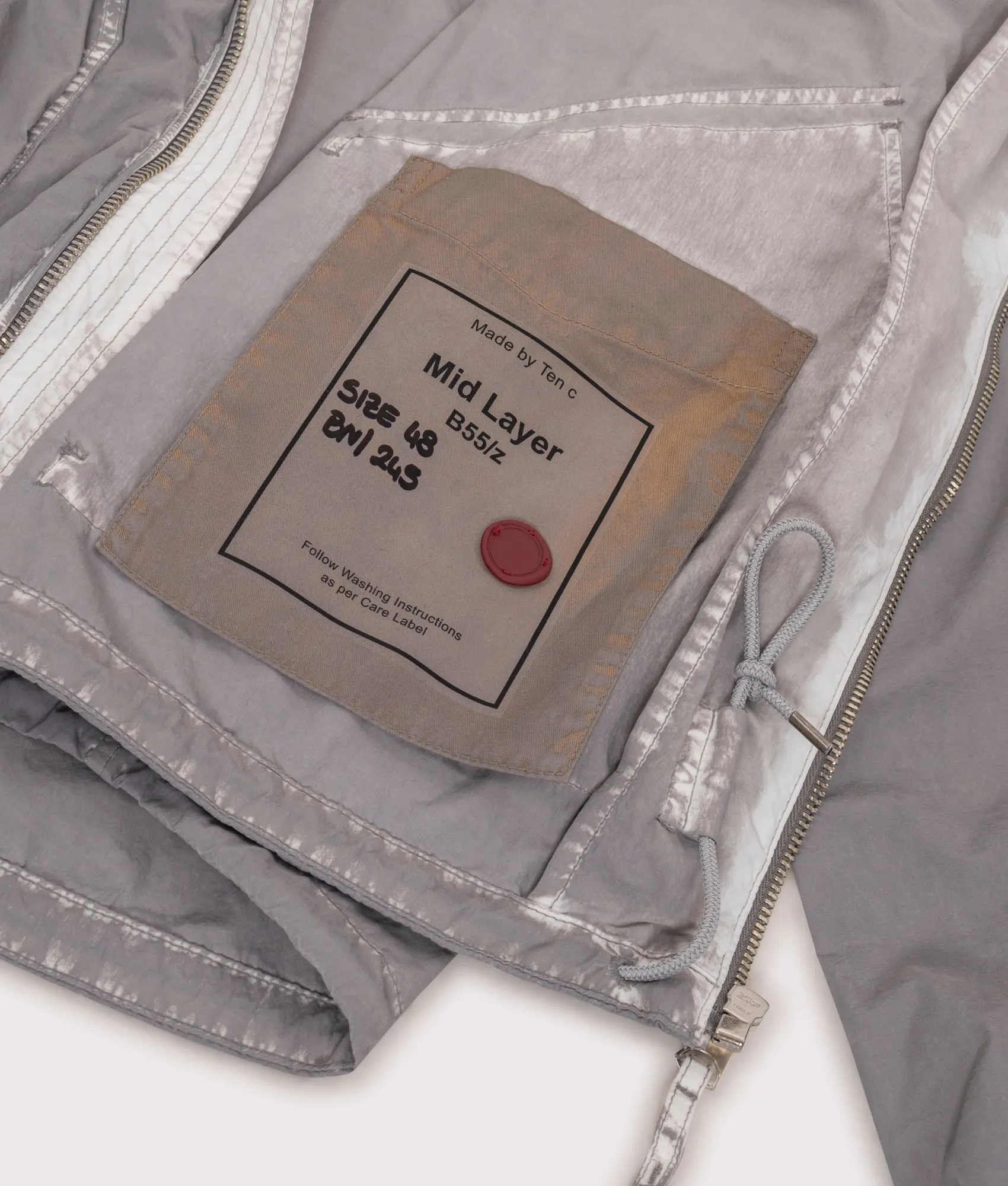 Shadow Dyed Short Jacket sold by EQVVS product image thumbnail 5