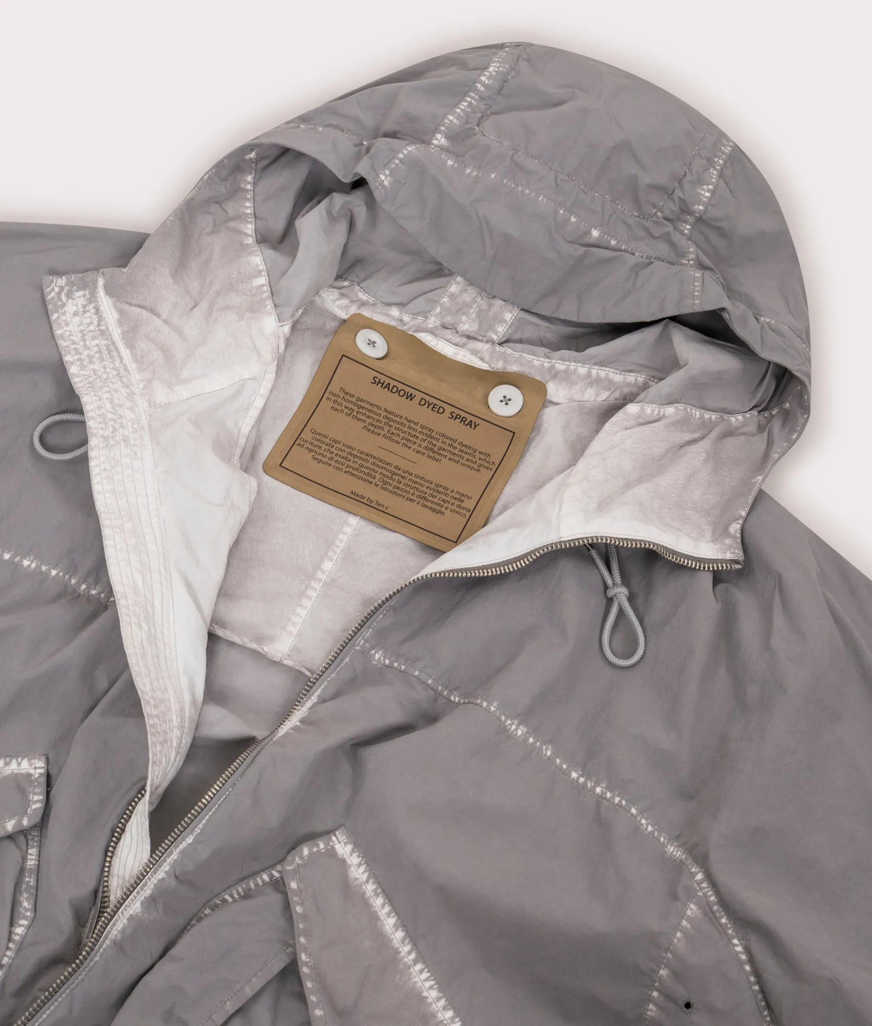 Shadow Dyed Short Jacket sold by EQVVS product image thumbnail 4