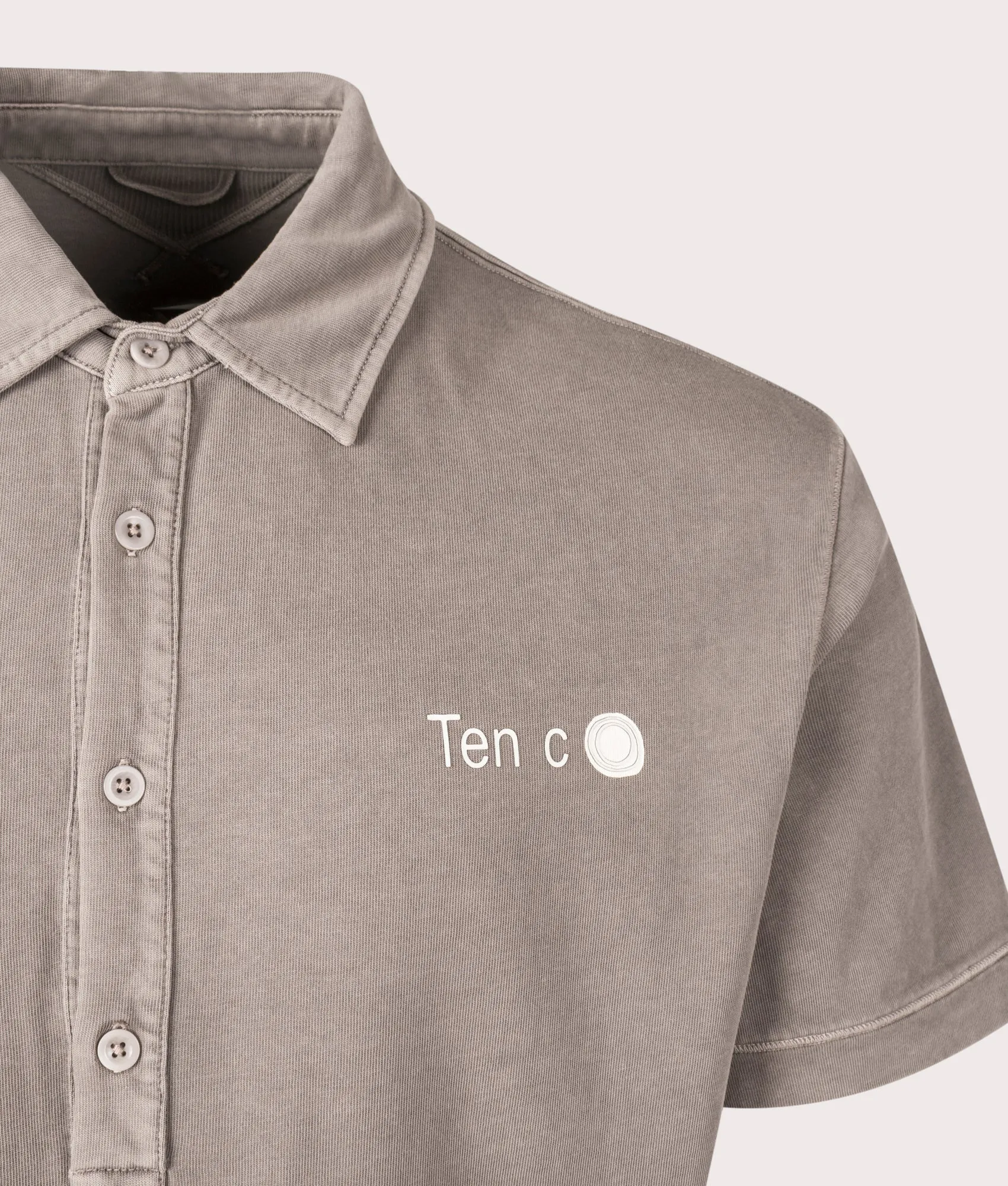 Mineral Garment Dyed Polo Shirt sold by EQVVS product image thumbnail 3