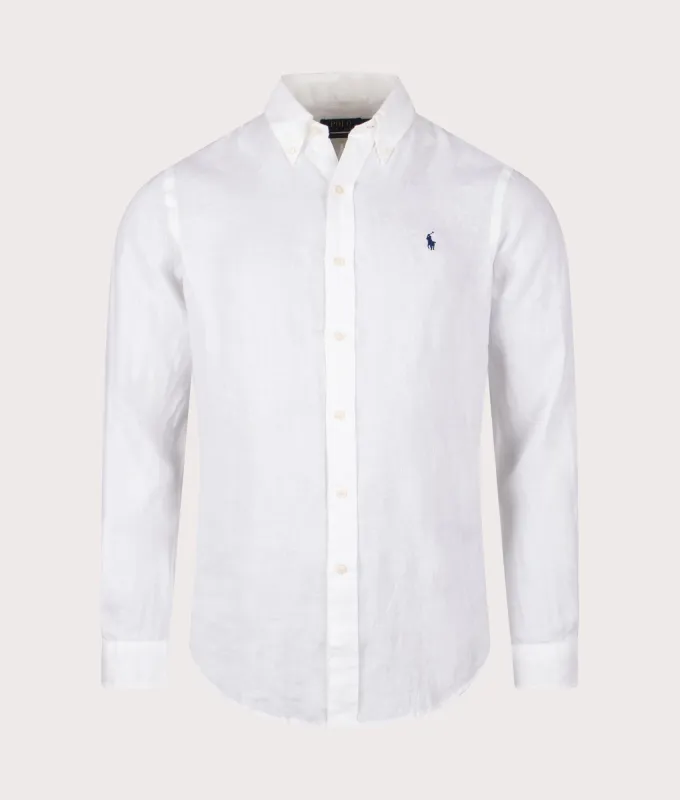 Custom Fit Linen Shirt sold by EQVVS