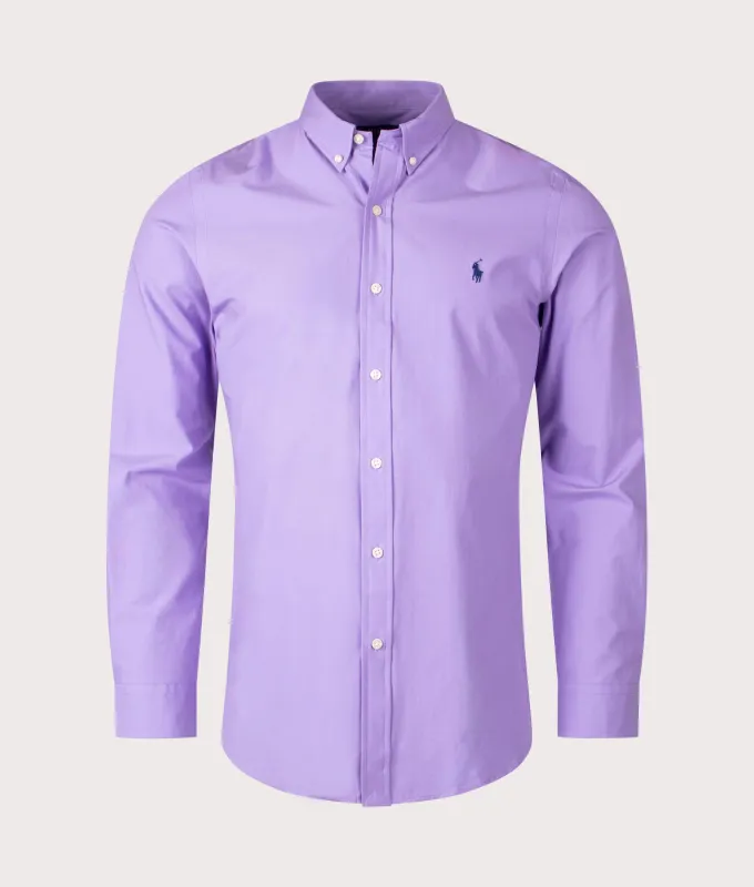 Slim Fit Stretch Poplin Shirt sold by EQVVS