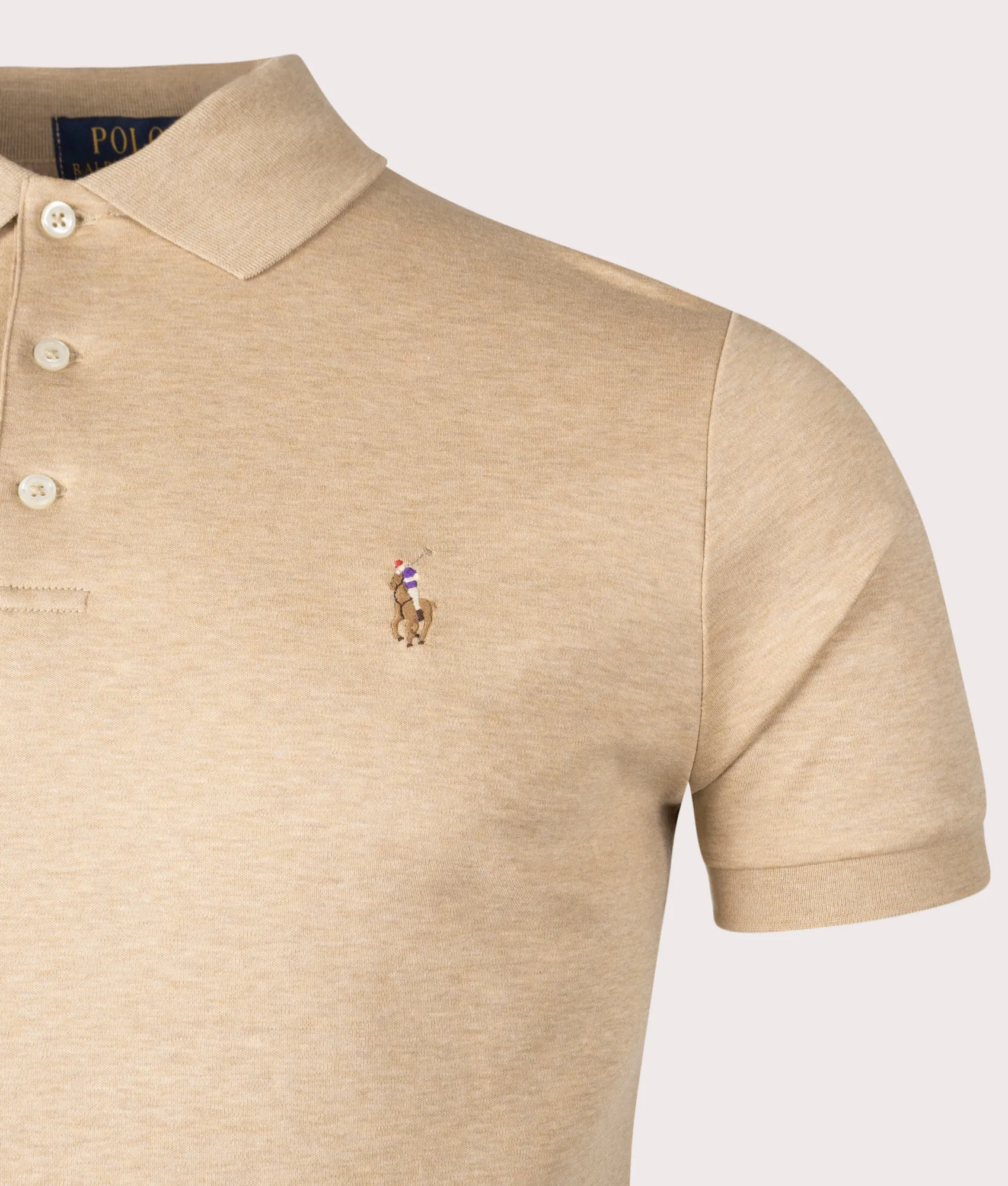 Custom Slim Fit Soft Cotton Polo Shirt sold by EQVVS product image thumbnail 2