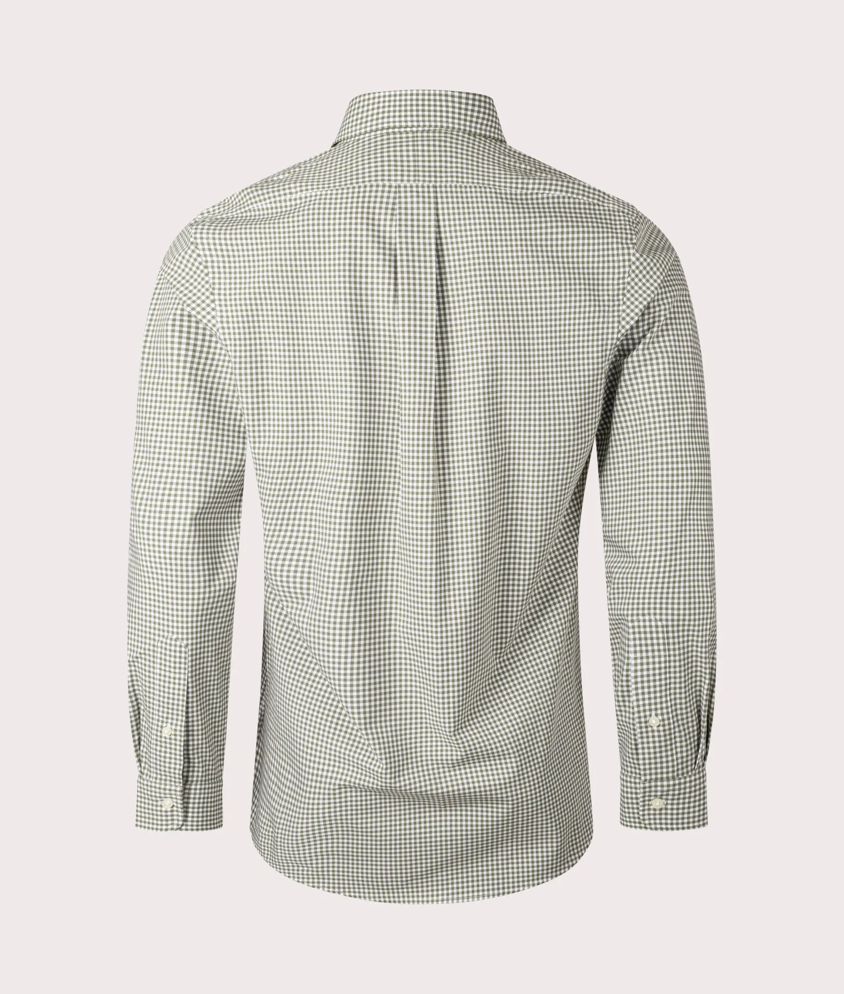 Custom Fit Gingham Poplin Shirt sold by EQVVS product image thumbnail 3