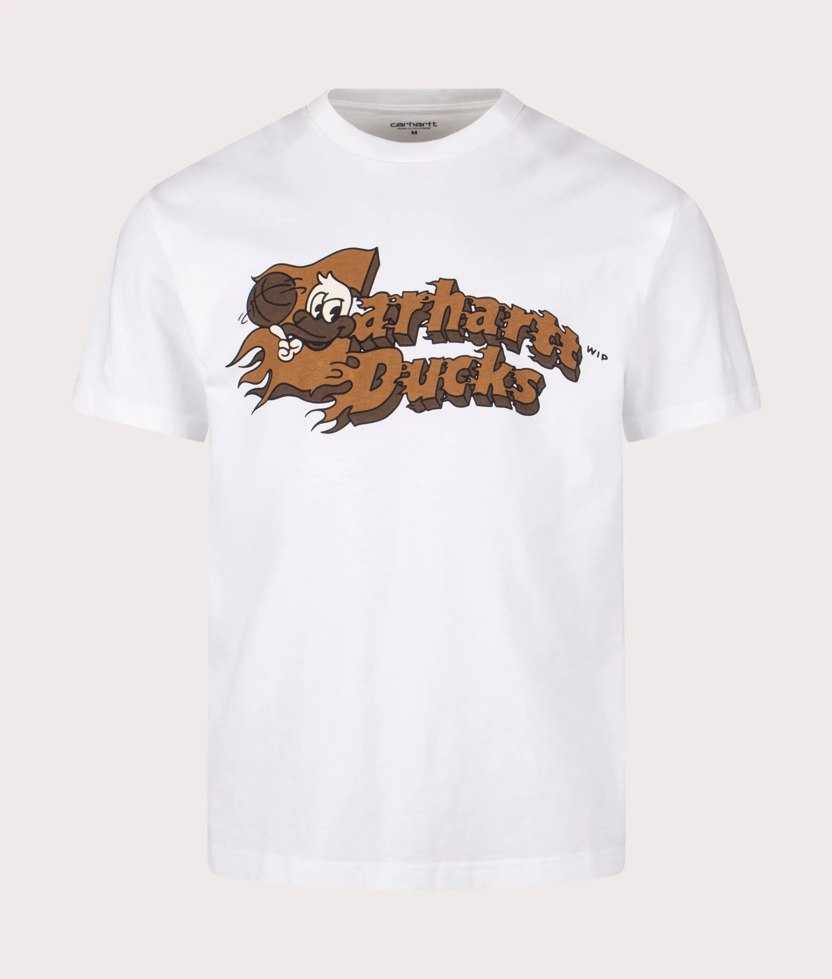 Relaxed Fit Flaming Ducks T-Shirt sold by EQVVS