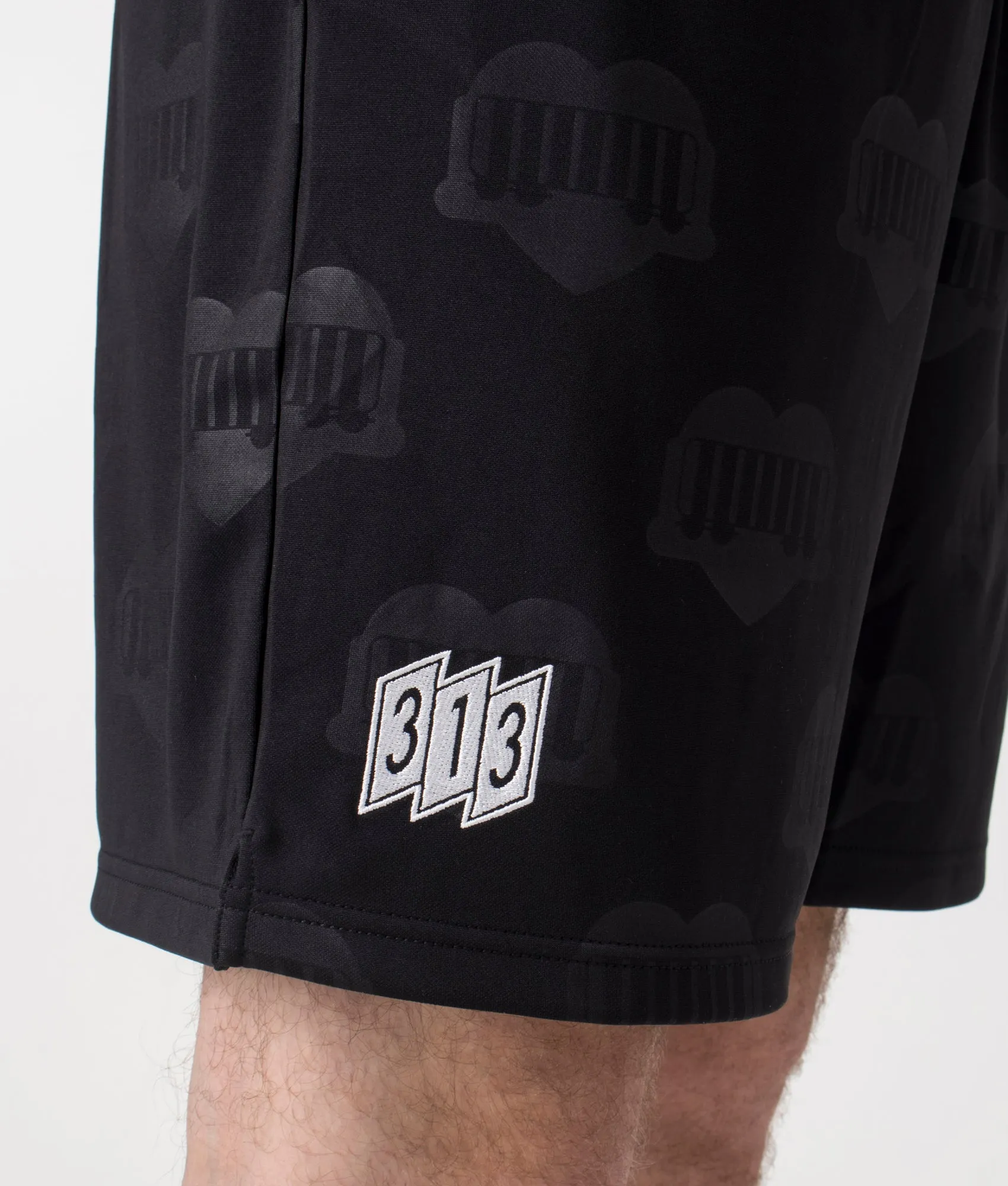 Relaxed Fit Hartt Football Shorts sold by EQVVS product image thumbnail 4
