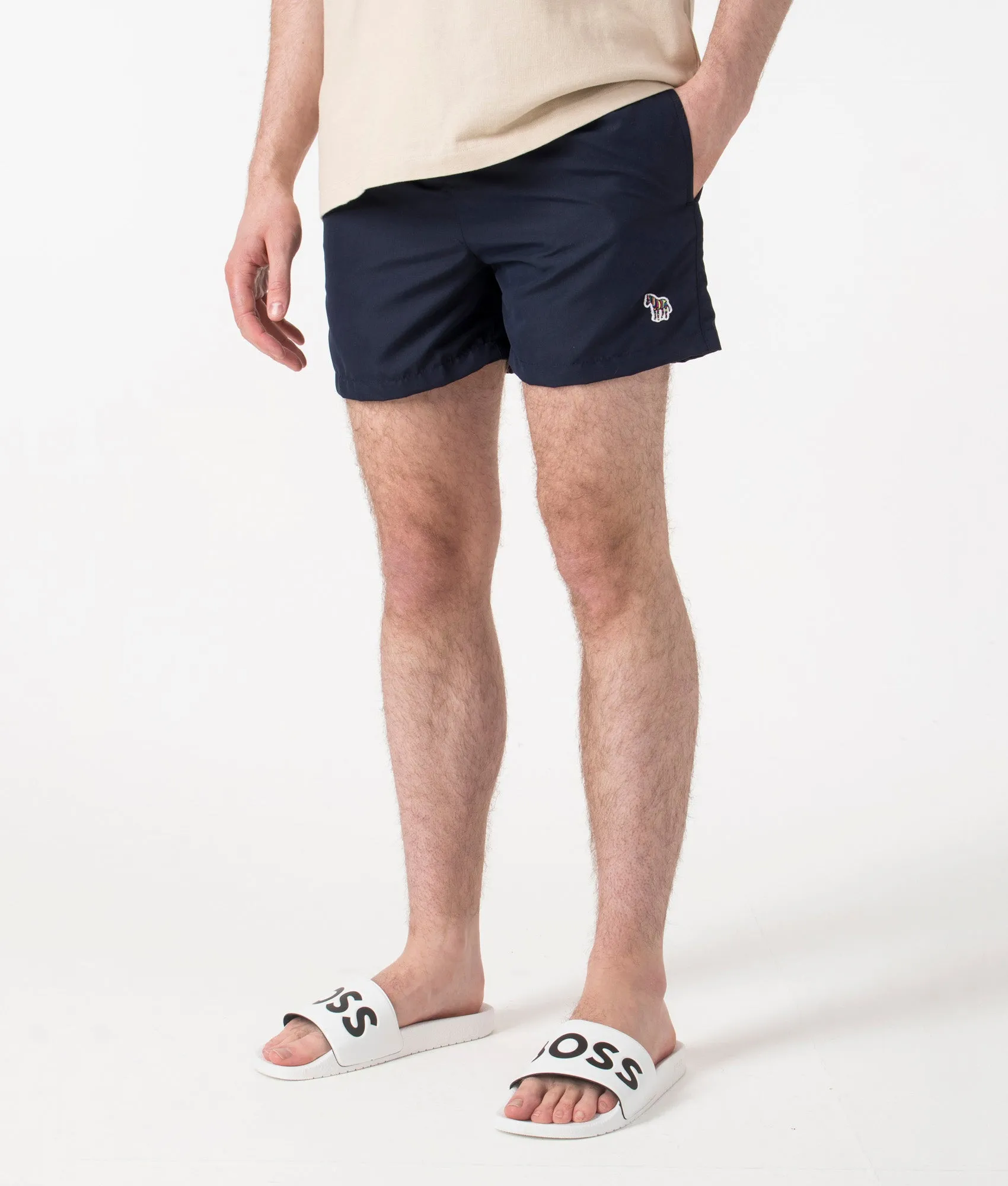 PS Zebra Swim Shorts sold by EQVVS