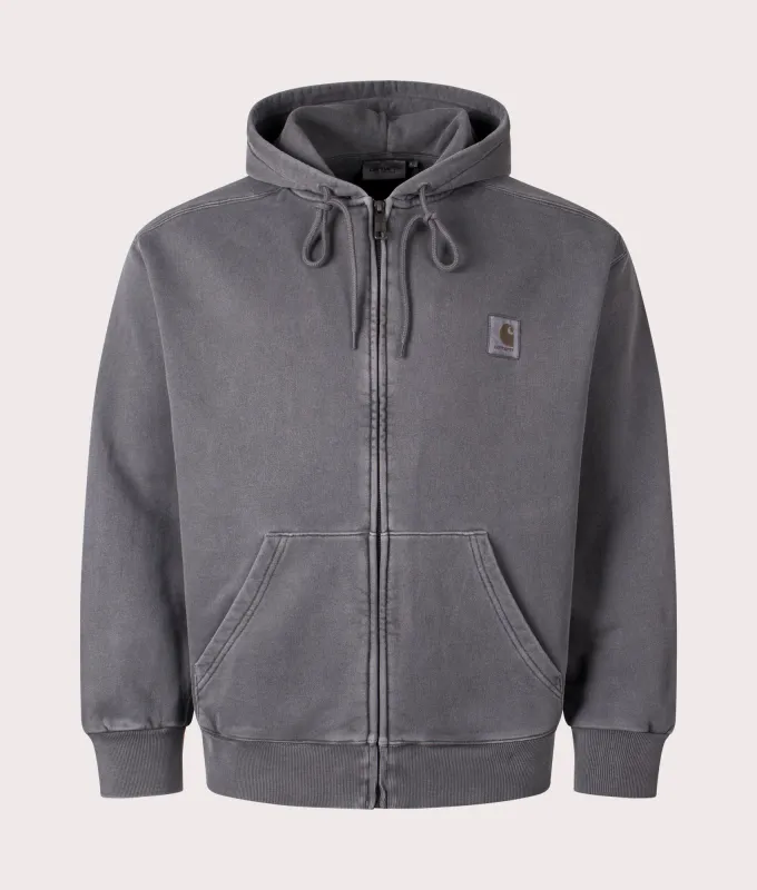 Oversized Nelson Zip-Through Hoodie sold by EQVVS
