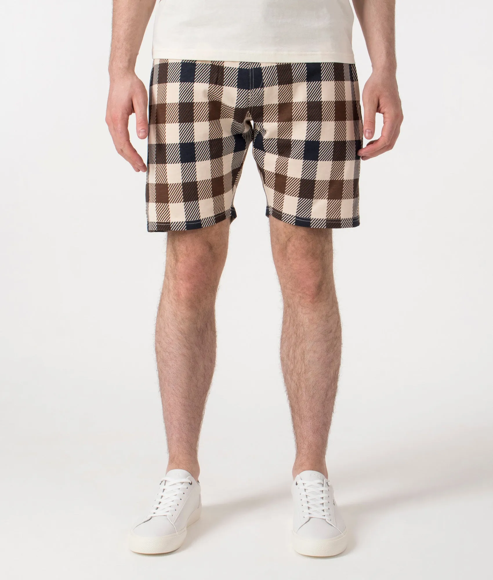 Macro Club Check Short Pants sold by EQVVS product image thumbnail 2