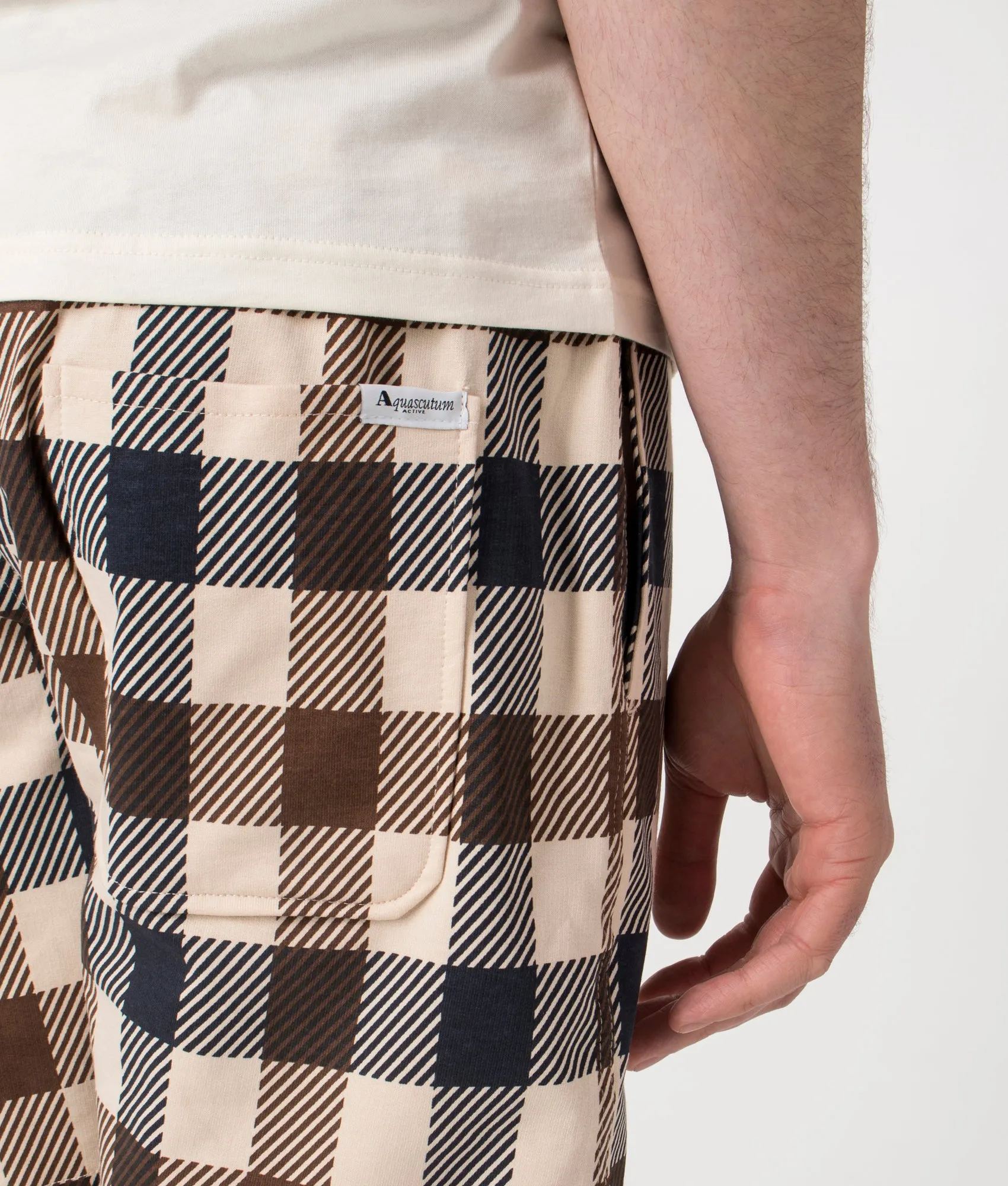 Macro Club Check Short Pants sold by EQVVS product image thumbnail 3