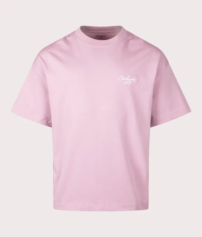 Relaxed Fit Signature Script T-Shirt sold by EQVVS