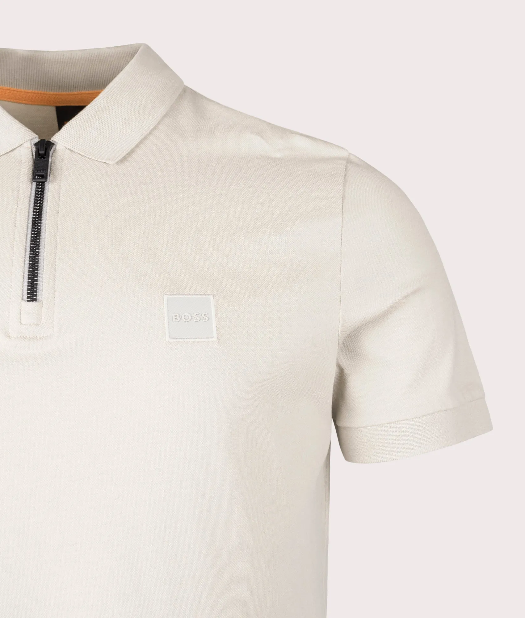 Slim Fit Passerzip Polo Shirt sold by EQVVS product image thumbnail 2