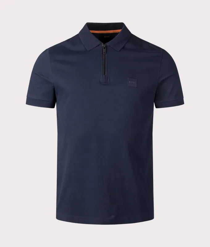 Slim Fit Passerzip Polo Shirt sold by EQVVS