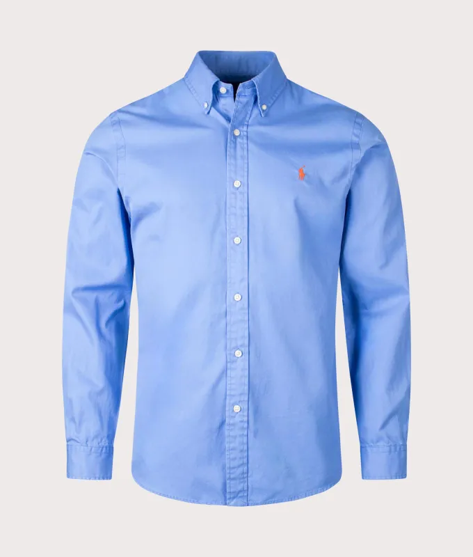 Custom Fit Twill Shirt sold by EQVVS