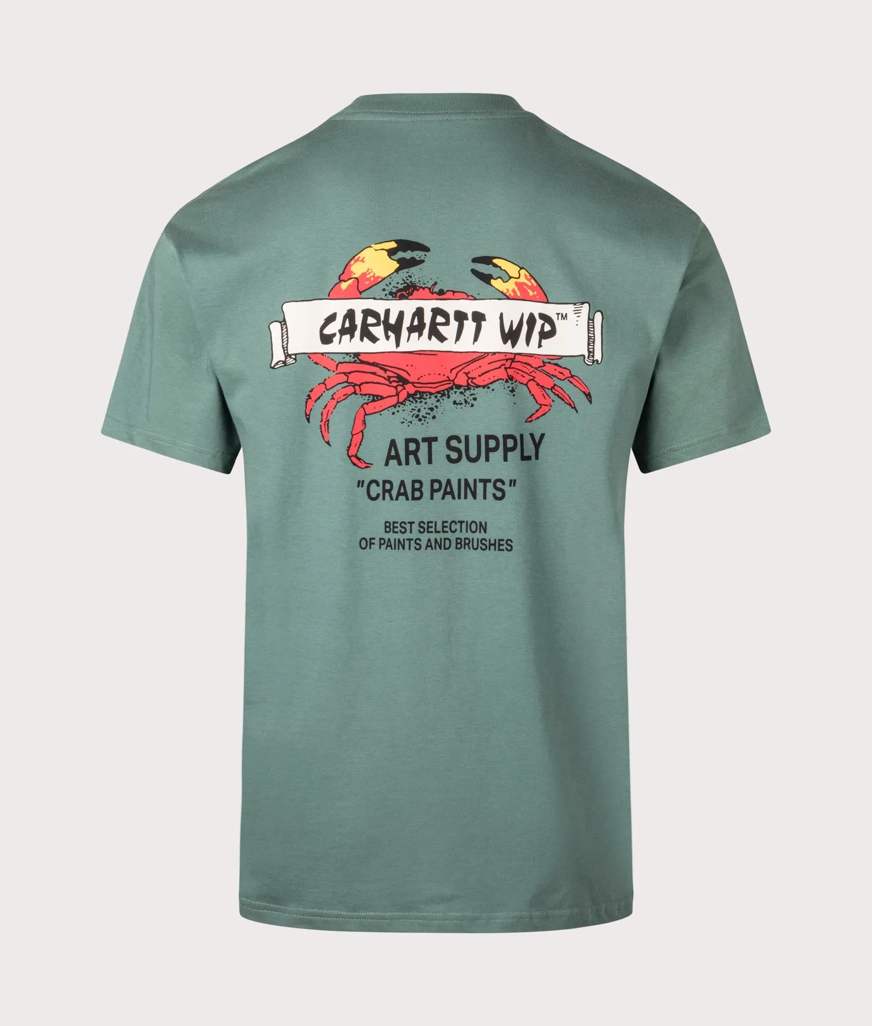 Relaxed Fit Crab Paint T-Shirt sold by EQVVS