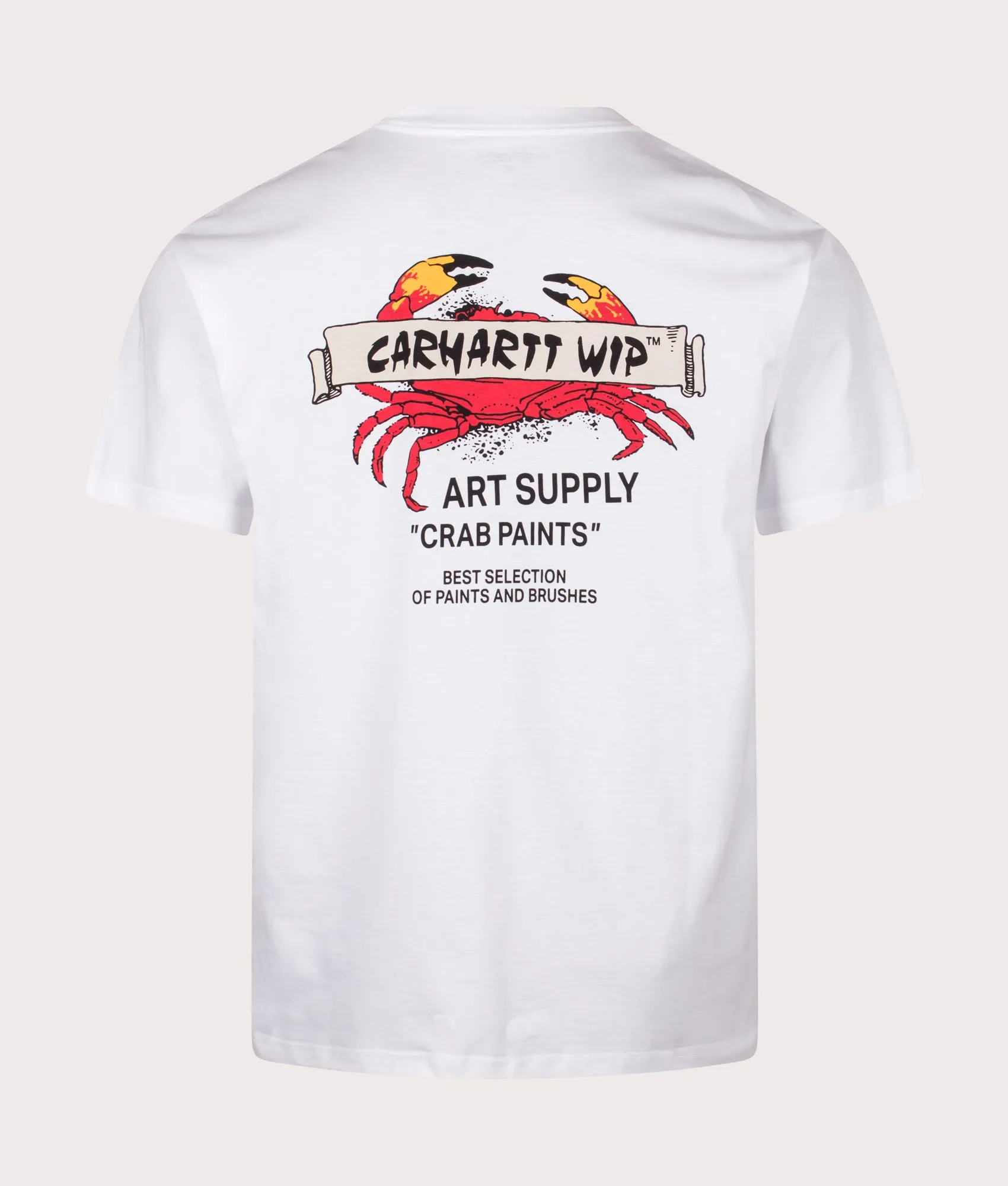 Relaxed Fit Crab Paint T-Shirt sold by EQVVS
