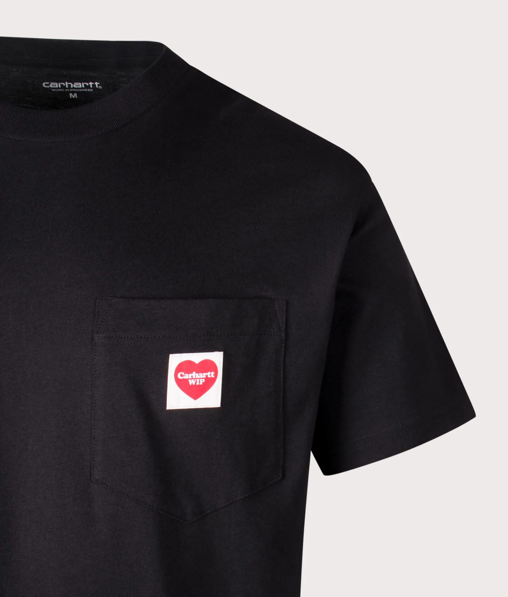 Relaxed Fit Pocket Heart T-Shirt sold by EQVVS product image thumbnail 2
