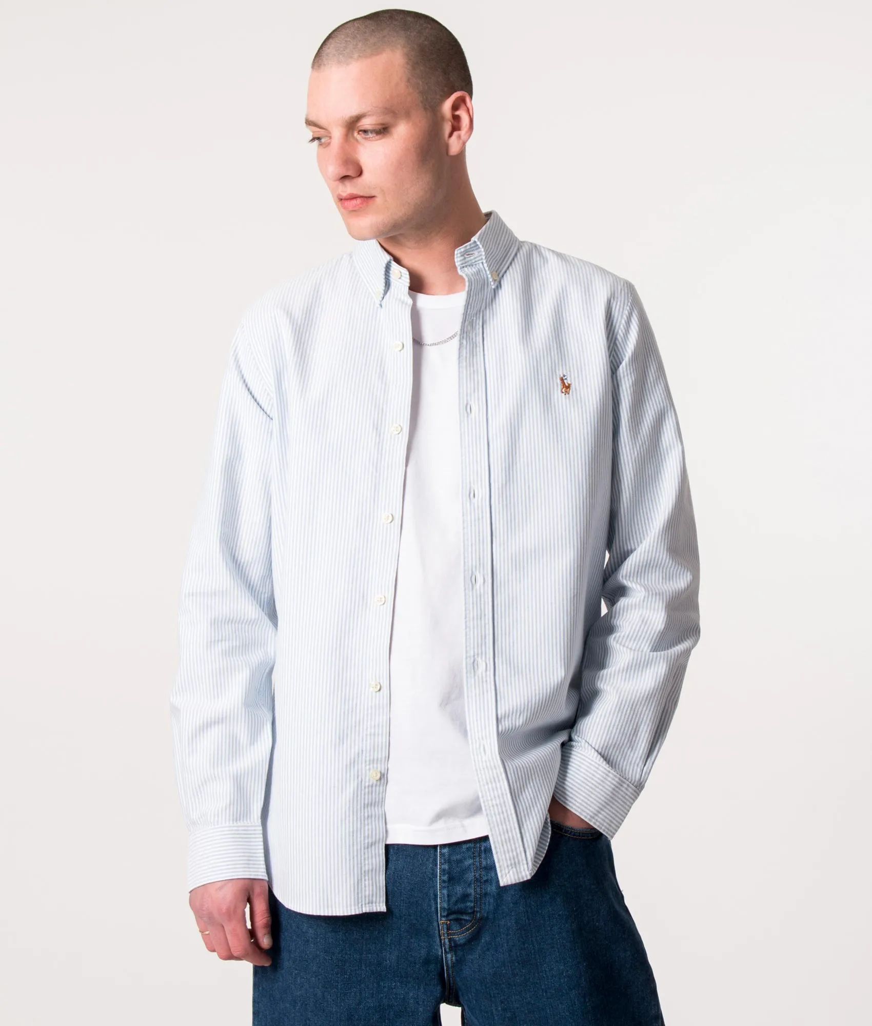 Slim Fit Oxford Shirt sold by EQVVS product image thumbnail 5