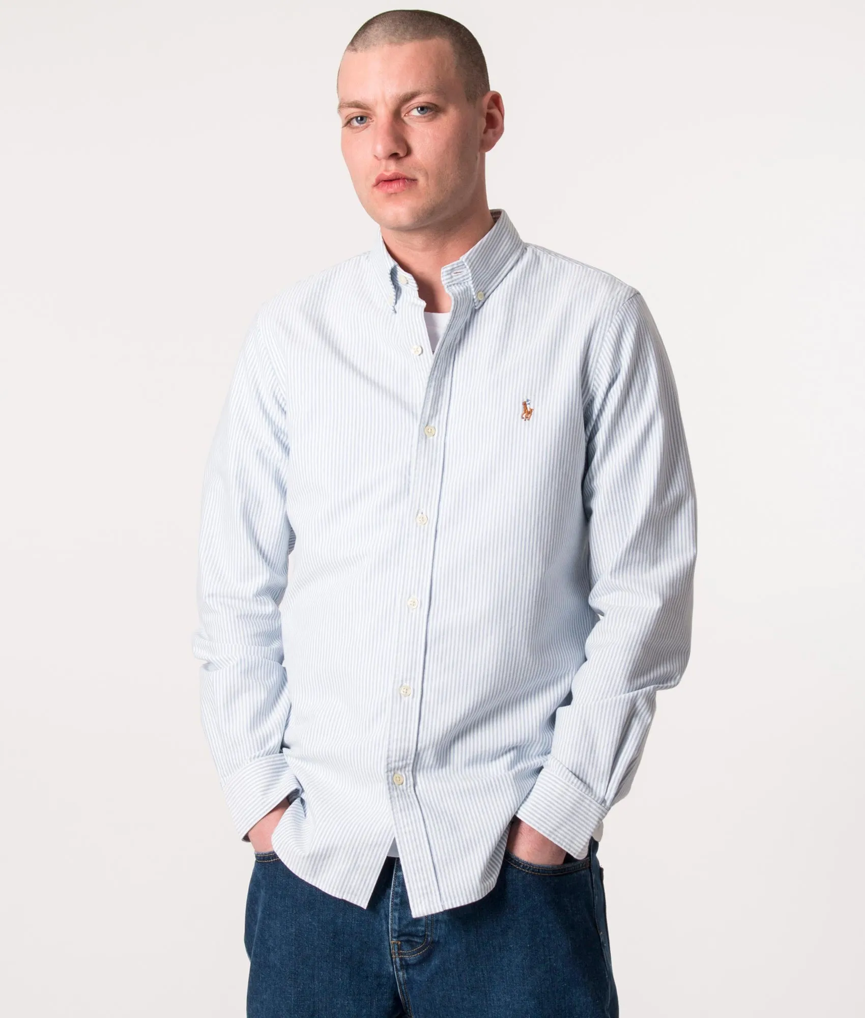 Slim Fit Oxford Shirt sold by EQVVS product image thumbnail 4