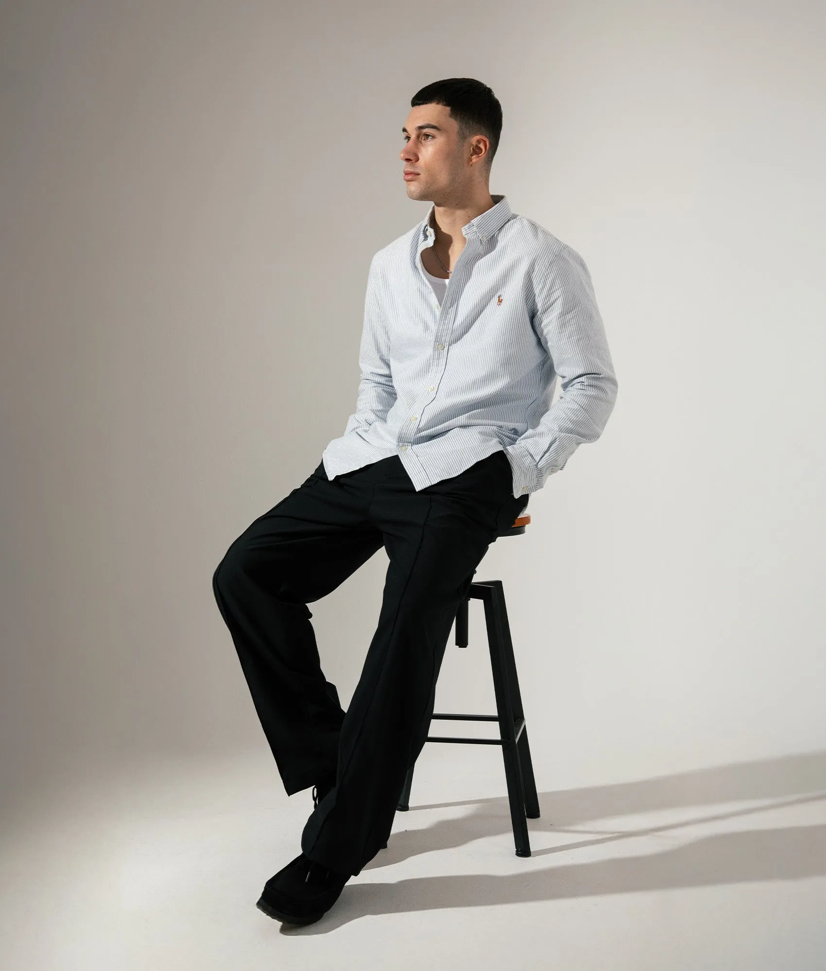 Slim Fit Oxford Shirt sold by EQVVS product image thumbnail 2