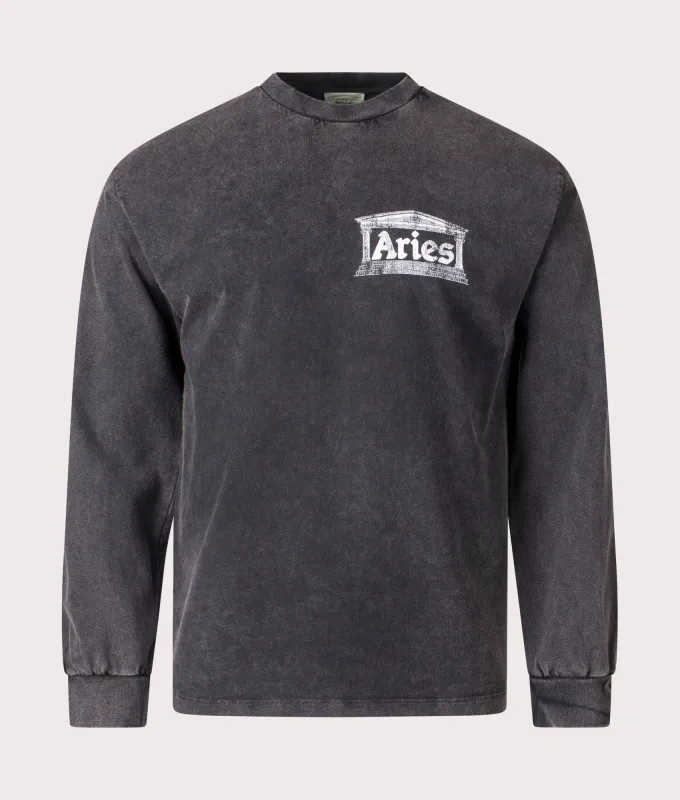 Aged Ancient Temple Long Sleeve T-Shirt sold by EQVVS