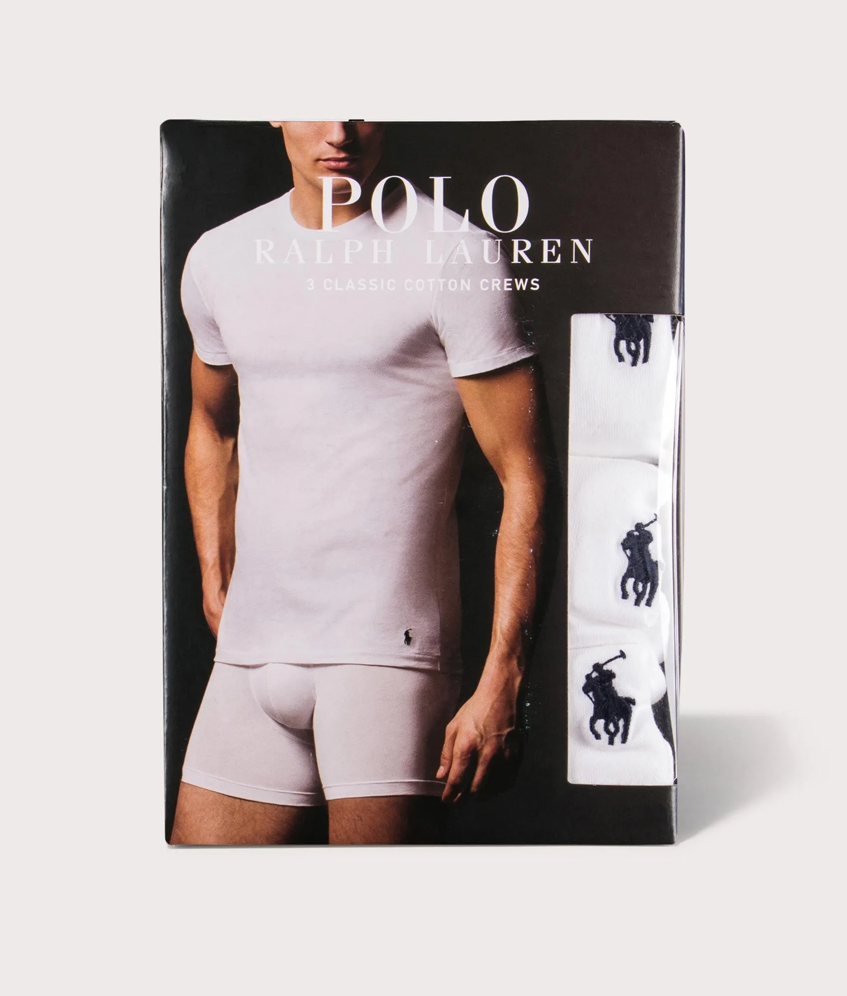 3 Pack Slim Fit Crewneck Loungewear T-Shirt sold by EQVVS product image thumbnail 3