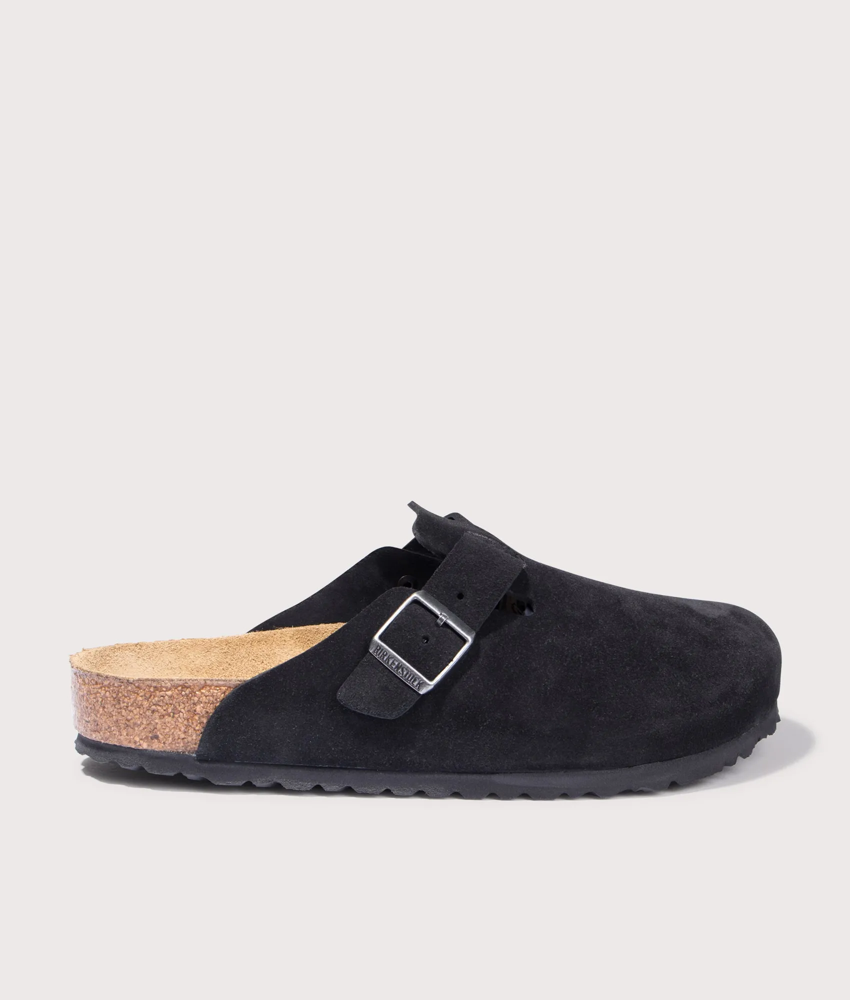 Boston Suede Leather Clogs sold by EQVVS
