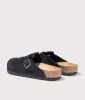 Boston Suede Leather Clogs sold by EQVVS