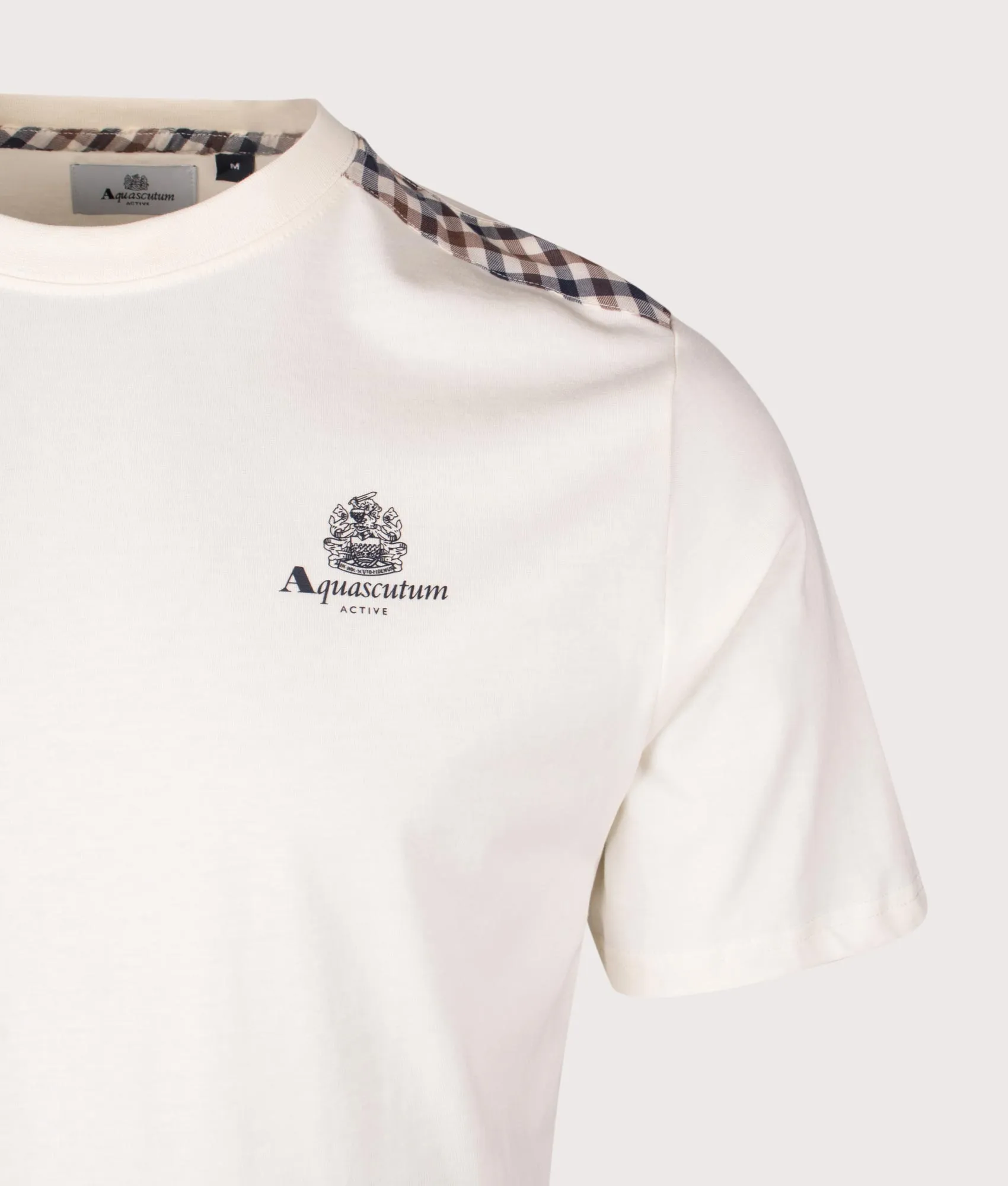 Club Check Details T-Shirt sold by EQVVS product image thumbnail 2