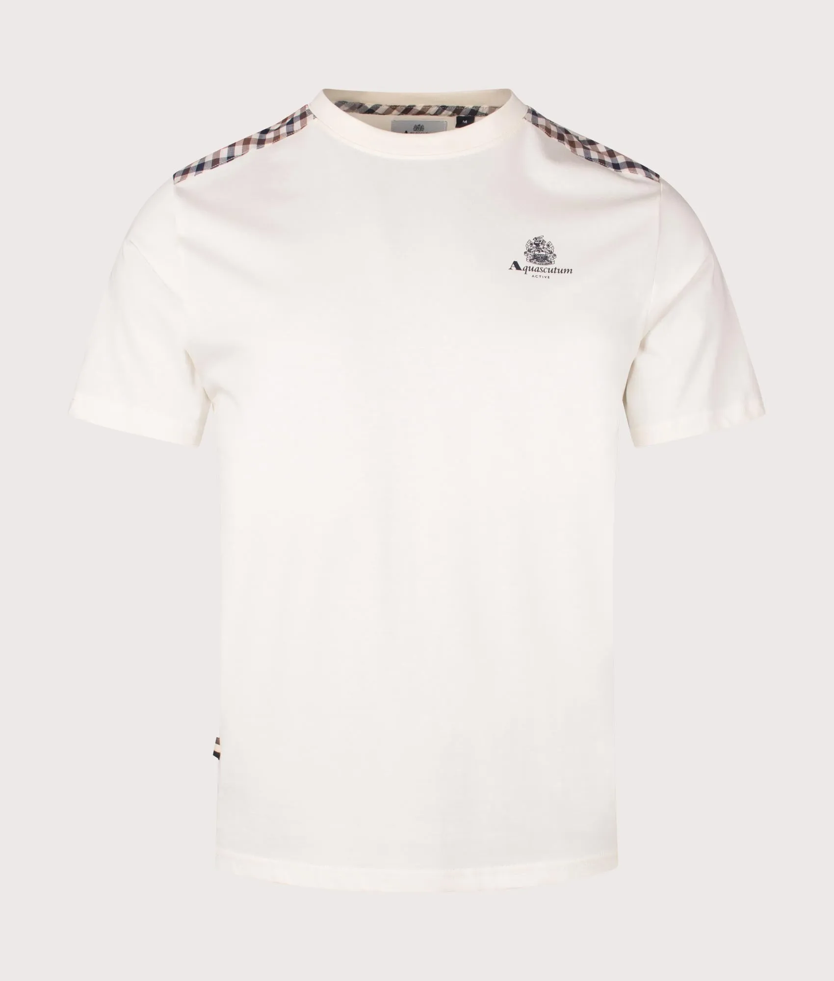 Club Check Details T-Shirt sold by EQVVS