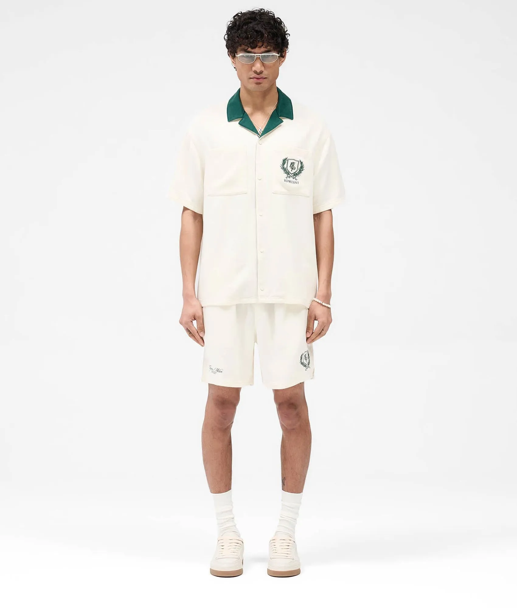Oversized Represent Crest Shirt sold by EQVVS product image thumbnail 3
