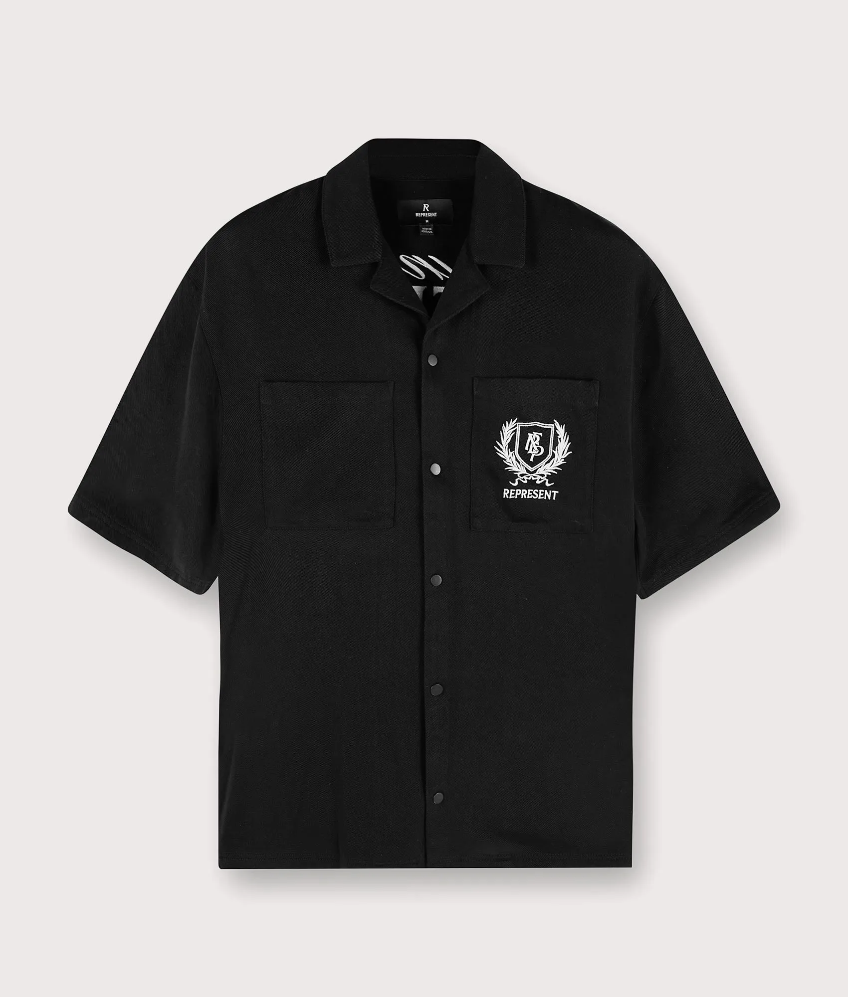 Oversized Represent Crest Shirt sold by EQVVS product image thumbnail 4
