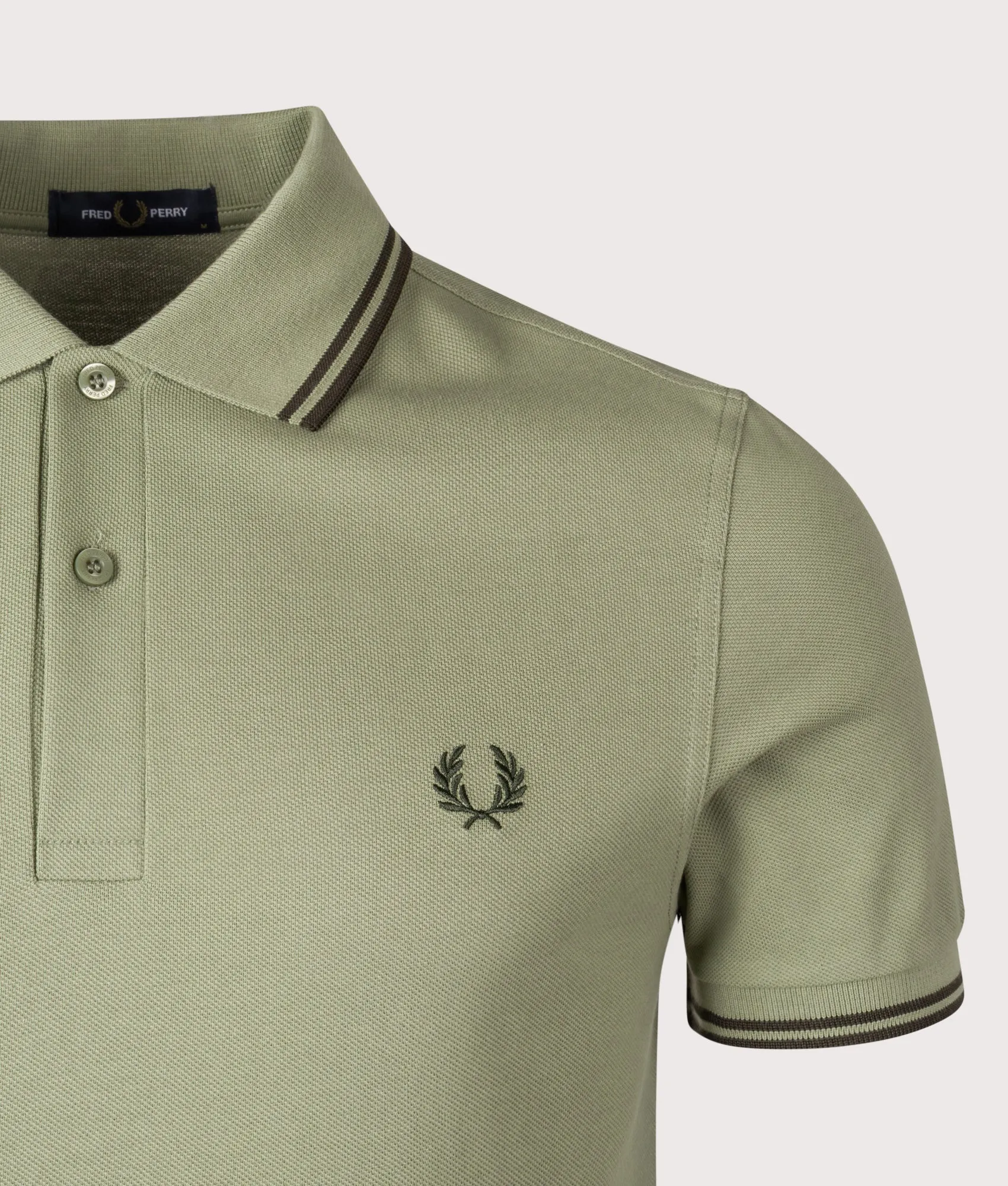Twin Tipped Fred Perry Polo Shirt sold by EQVVS product image thumbnail 2