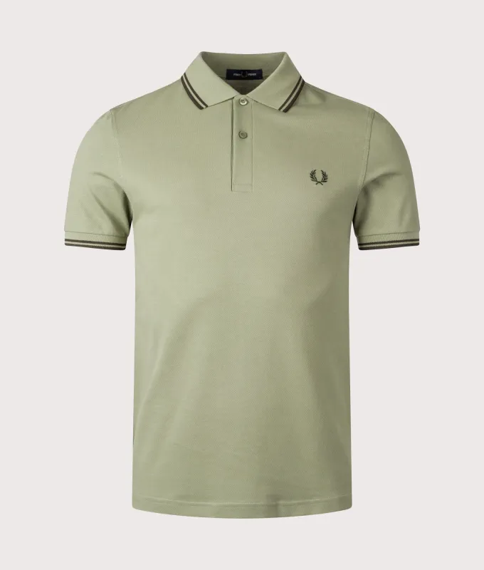 Twin Tipped Fred Perry Polo Shirt sold by EQVVS