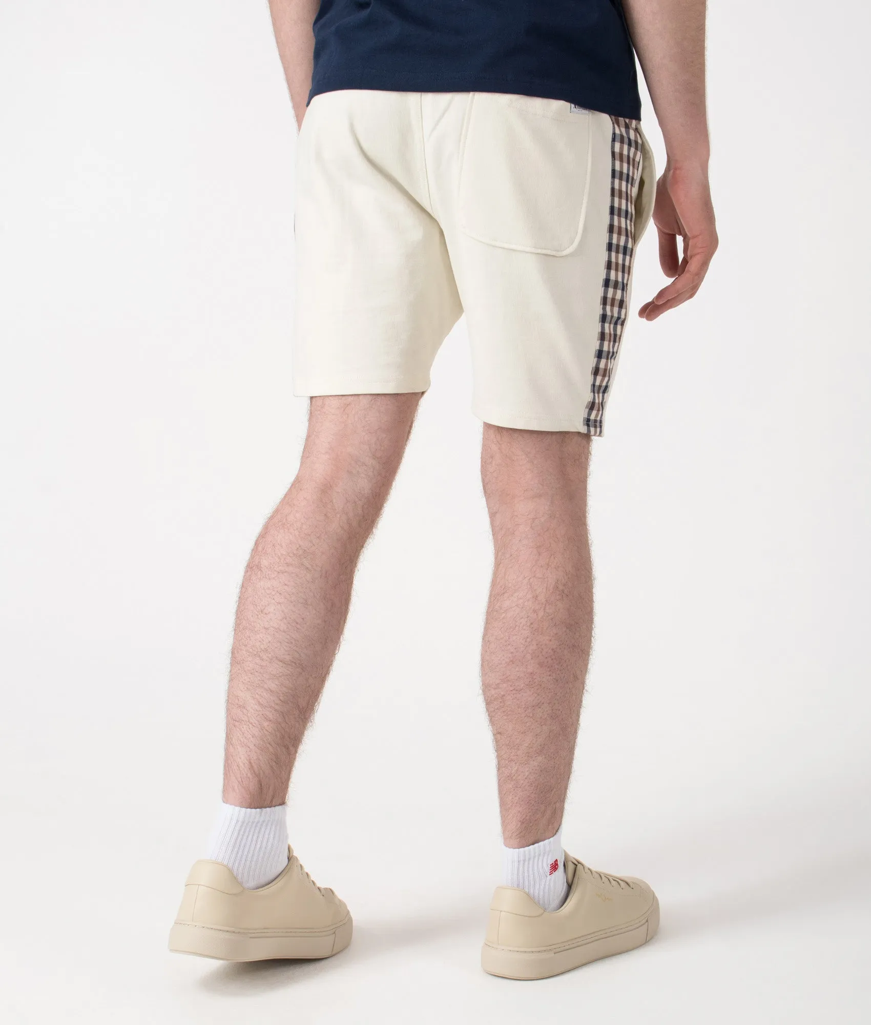 Regular Fit Club Check Details Short Pants sold by EQVVS product image thumbnail 3