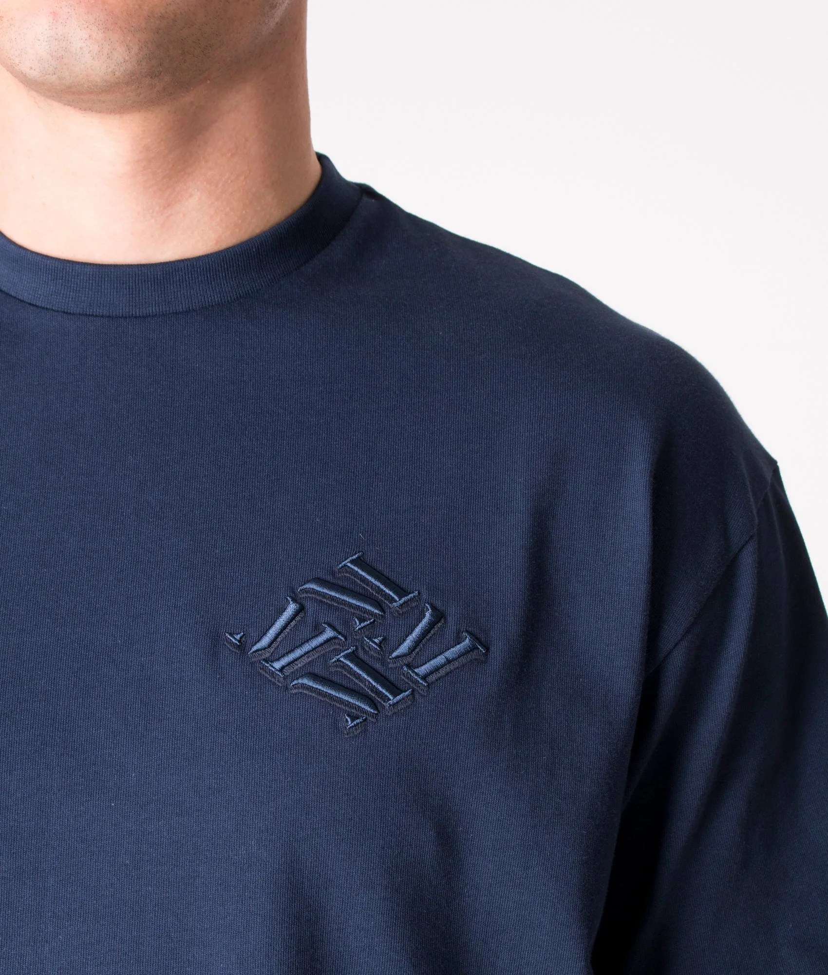 Oversized 4M Embroidered T-Shirt sold by EQVVS product image thumbnail 3