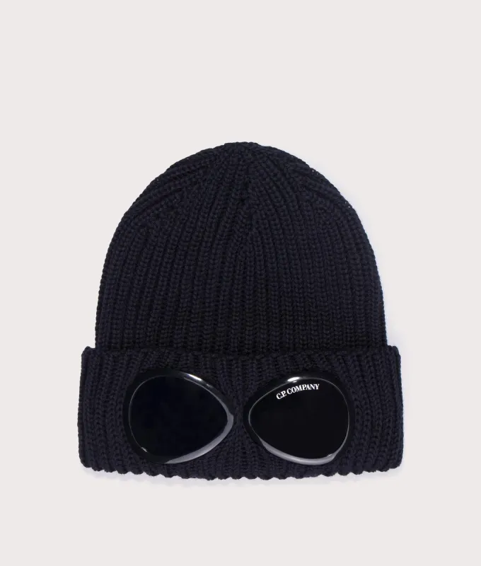 Extra Fine Merino Knit Goggle Beanie sold by EQVVS