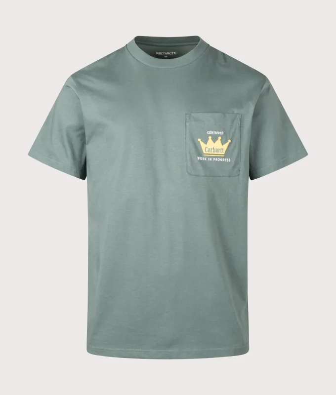 Relaxed Fit Crown Pocket T-Shirt sold by EQVVS