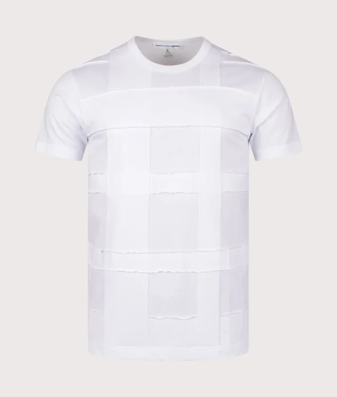 Large Grid T-Shirt made by Comme des Garcons