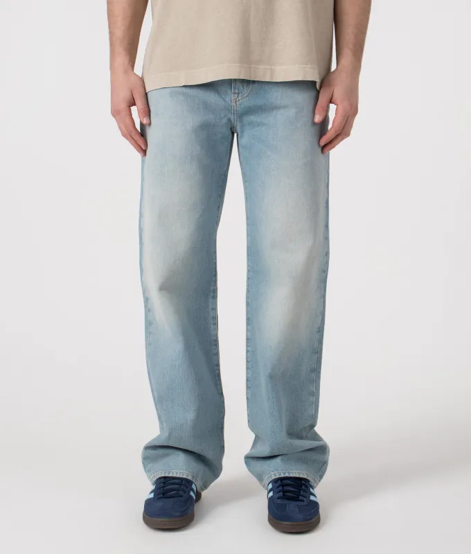 Straight Cut Indigo Jeans sold by EQVVS
