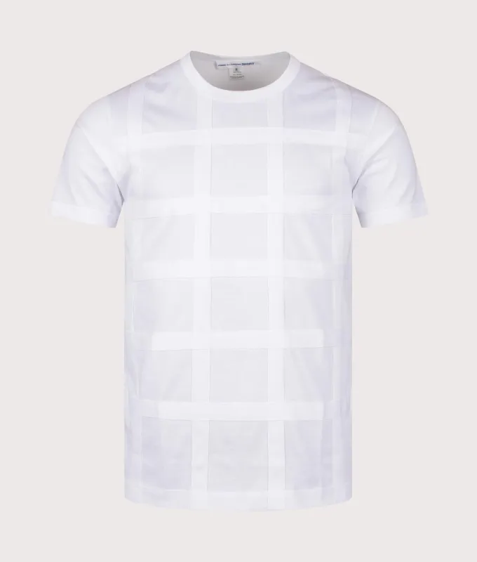 Small Grid T-Shirt made by Comme des Garcons