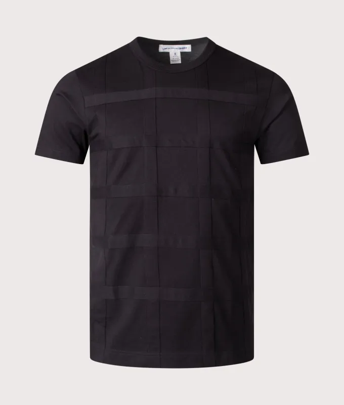 Small Grid T-Shirt made by Comme des Garcons
